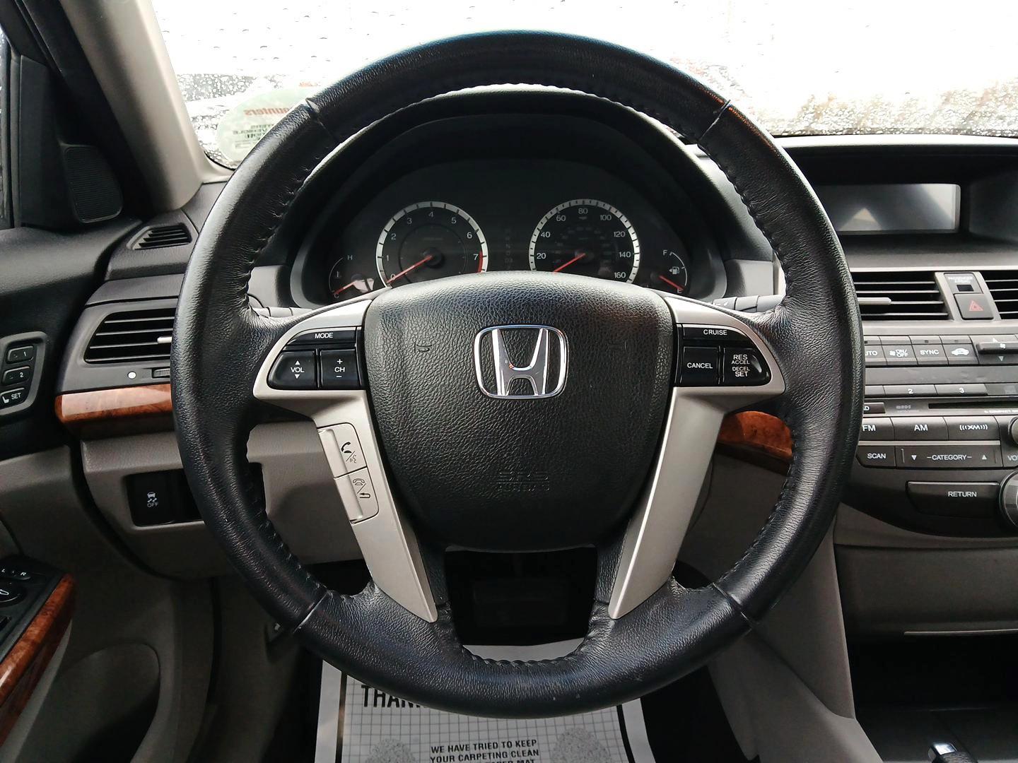 2011 Honda Accord EX-L V-6 Sedan AT (1HGCP3F82BA) with an 3.5L V6 SOHC 24V engine, 5-Speed Automatic transmission, located at 4508 South Dixie Dr, Moraine, OH, 45439, (937) 908-9800, 39.689976, -84.218452 - Photo#13