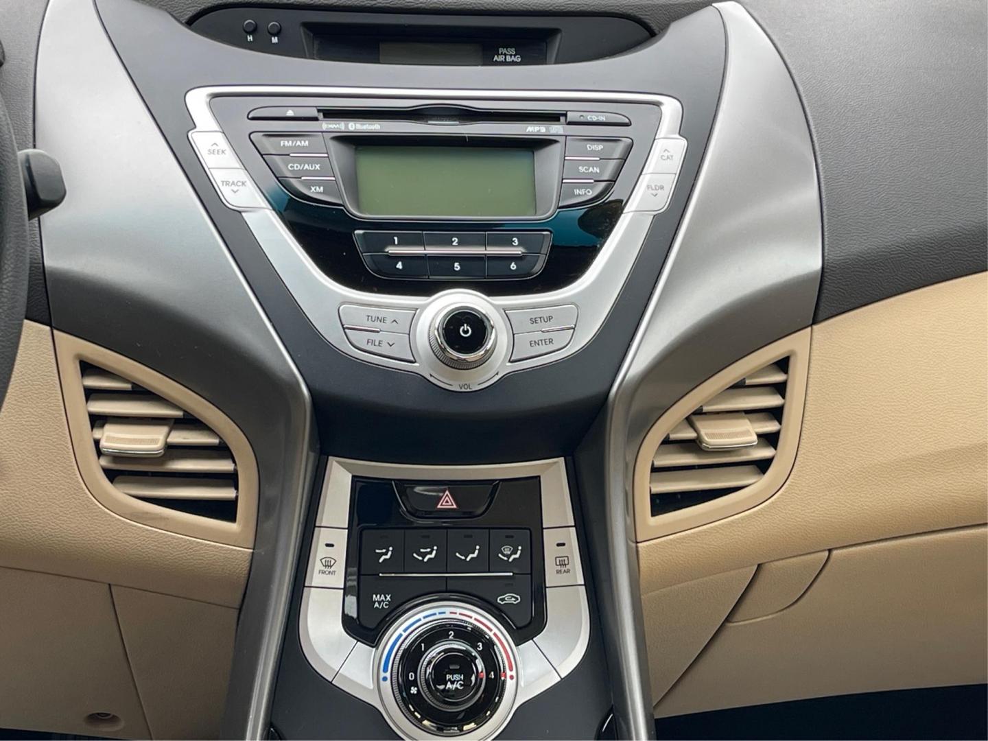 2012 Hyundai Elantra GLS (KMHDH4AE4CU) with an Other engine, located at 880 E. National Road, Vandalia, OH, 45377, (937) 908-9800, 39.891918, -84.183594 - Photo#11