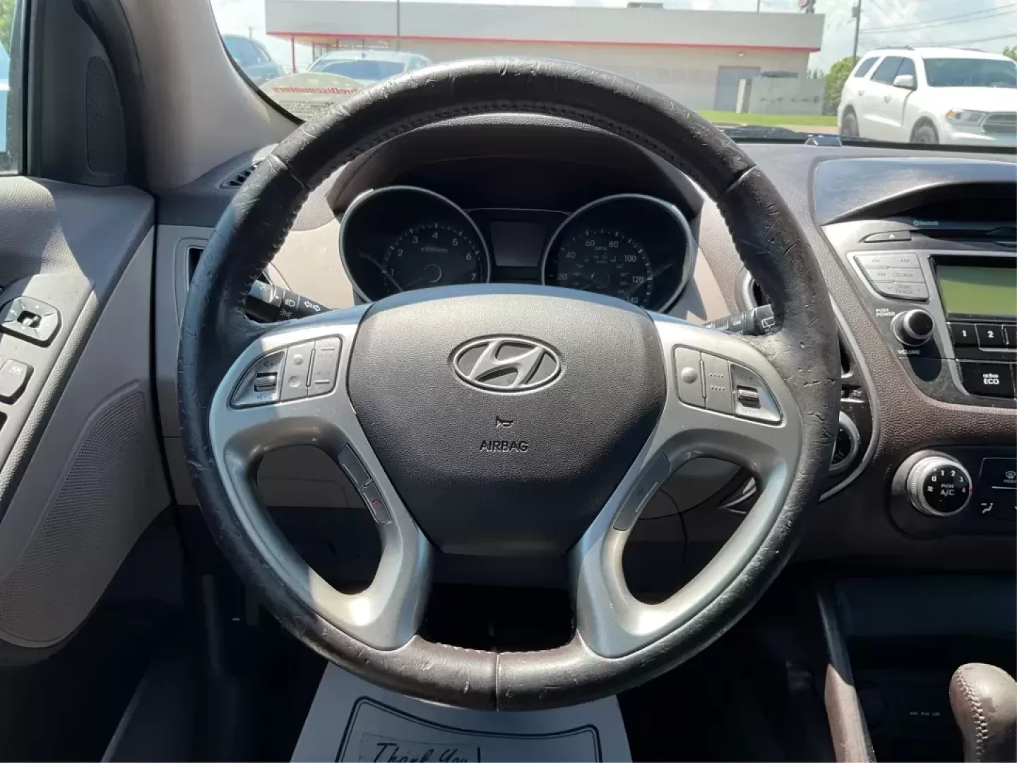 2012 Hyundai Tucson GLS (KM8JU3AC7CU) with an Theta II 2.4L I-4 DOHC engine, located at 1184 Kauffman Ave, Fairborn, OH, 45324, (937) 908-9800, 39.807072, -84.030914 - Photo#15