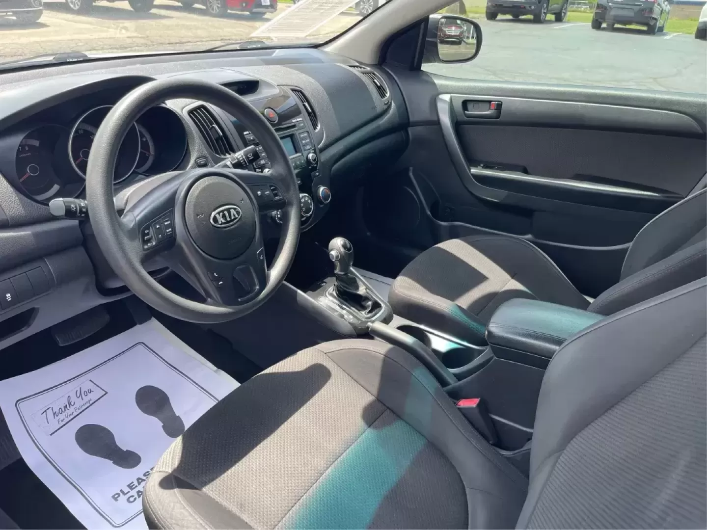 2012 Kia Forte Koup EX (KNAFU6A20C5) with an 2L I-4 DOHC engine, located at 8750 N County Rd 25A, Piqua, OH, 45356, (937) 908-9800, 40.164391, -84.232513 - Photo#8