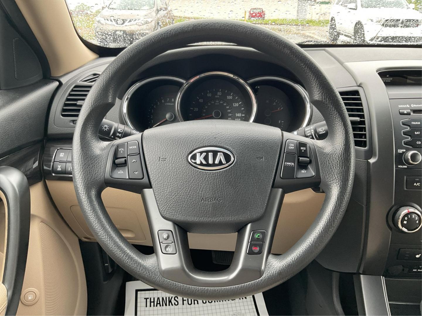 2012 Kia Sorento LX (5XYKTDA6XCG) with an 2.4L I-4 gasoline direct injection engine, located at 880 E. National Road, Vandalia, OH, 45377, (937) 908-9800, 39.891918, -84.183594 - Photo#16
