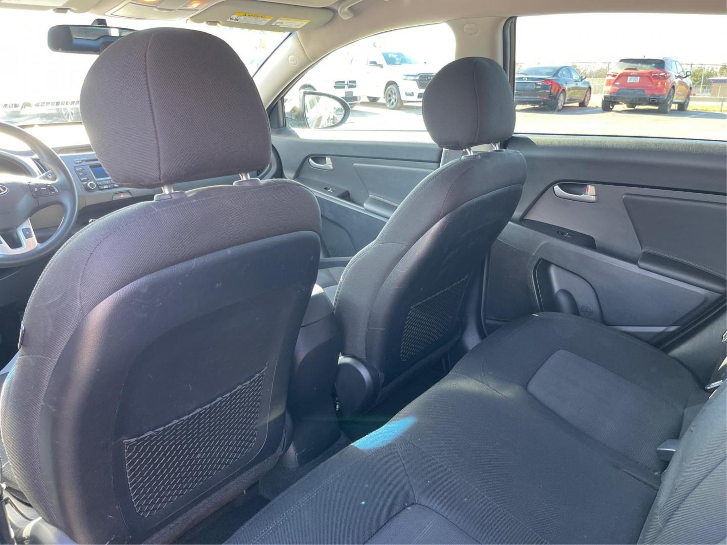 2012 Kia Sportage LX (KNDPBCA20C7) with an 2.4L I-4 DOHC engine, located at 401 Woodman Dr, Riverside, OH, 45431, (937) 908-9800, 39.760899, -84.123421 - Photo#9