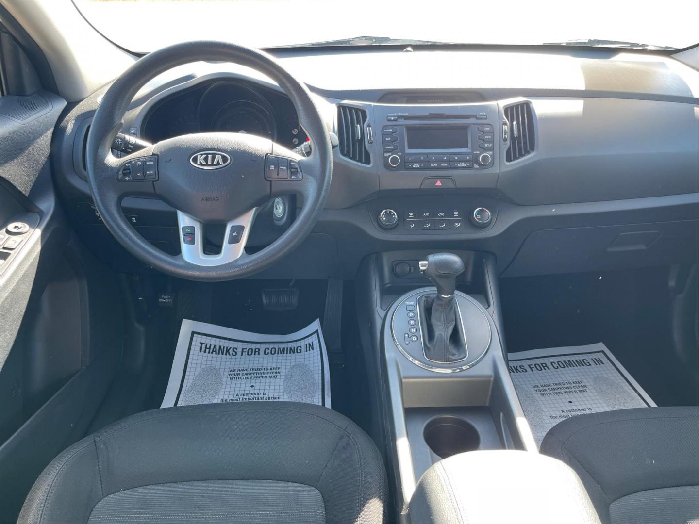 2012 Kia Sportage LX (KNDPBCA20C7) with an 2.4L I-4 DOHC engine, located at 401 Woodman Dr, Riverside, OH, 45431, (937) 908-9800, 39.760899, -84.123421 - Photo#20