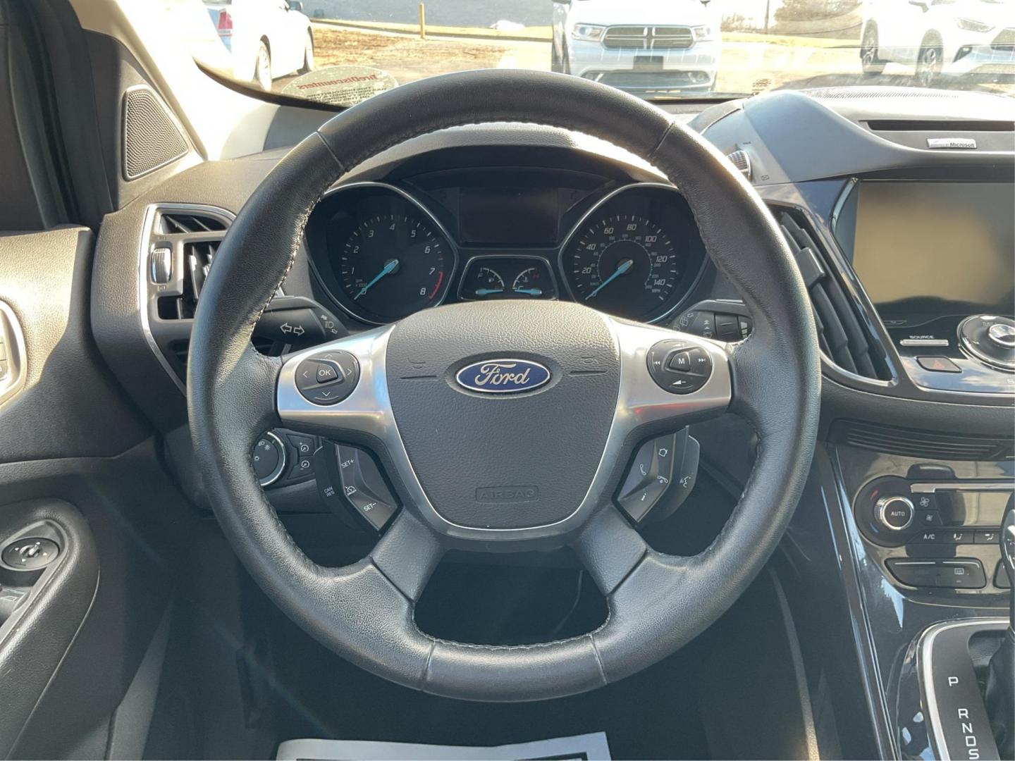 2013 Ford Escape Titanium (1FMCU0J94DU) with an EcoBoost 2L I-4 gasoline direct injection engine, located at 1184 Kauffman Ave, Fairborn, OH, 45324, (937) 908-9800, 39.807072, -84.030914 - Photo#14