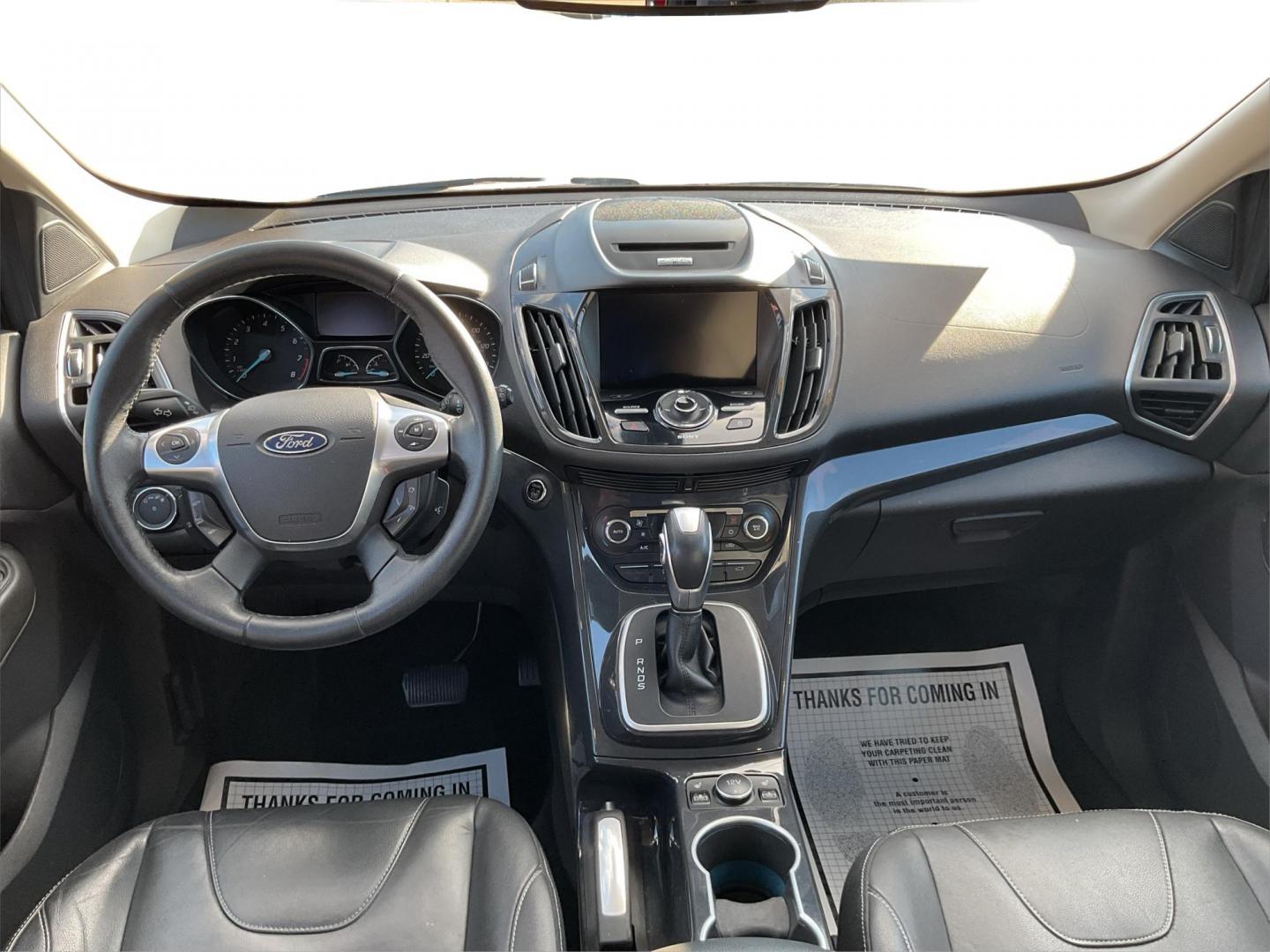 2013 Ford Escape Titanium (1FMCU0J94DU) with an EcoBoost 2L I-4 gasoline direct injection engine, located at 1184 Kauffman Ave, Fairborn, OH, 45324, (937) 908-9800, 39.807072, -84.030914 - Photo#19