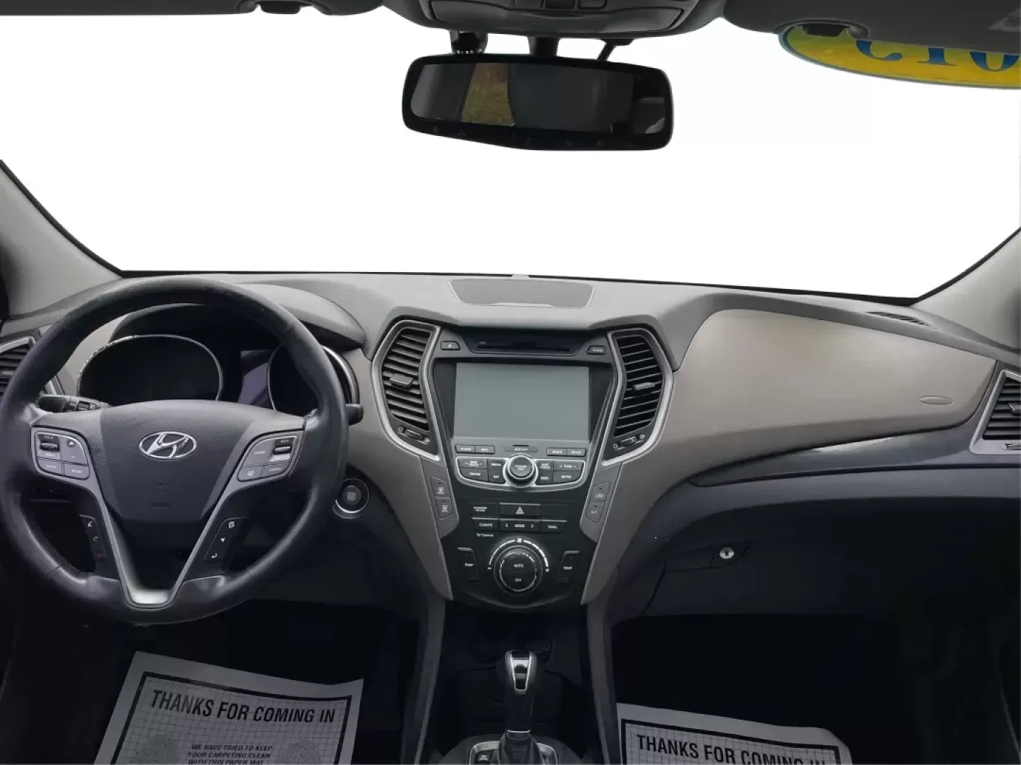 2013 Mineral Gray Hyundai Santa Fe Sport 2.4 AWD (5XYZUDLBXDG) with an 2.4L L4 DOHC 16V engine, 6-Speed Automatic transmission, located at 1184 Kauffman Ave, Fairborn, OH, 45324, (937) 908-9800, 39.807072, -84.030914 - Photo#20