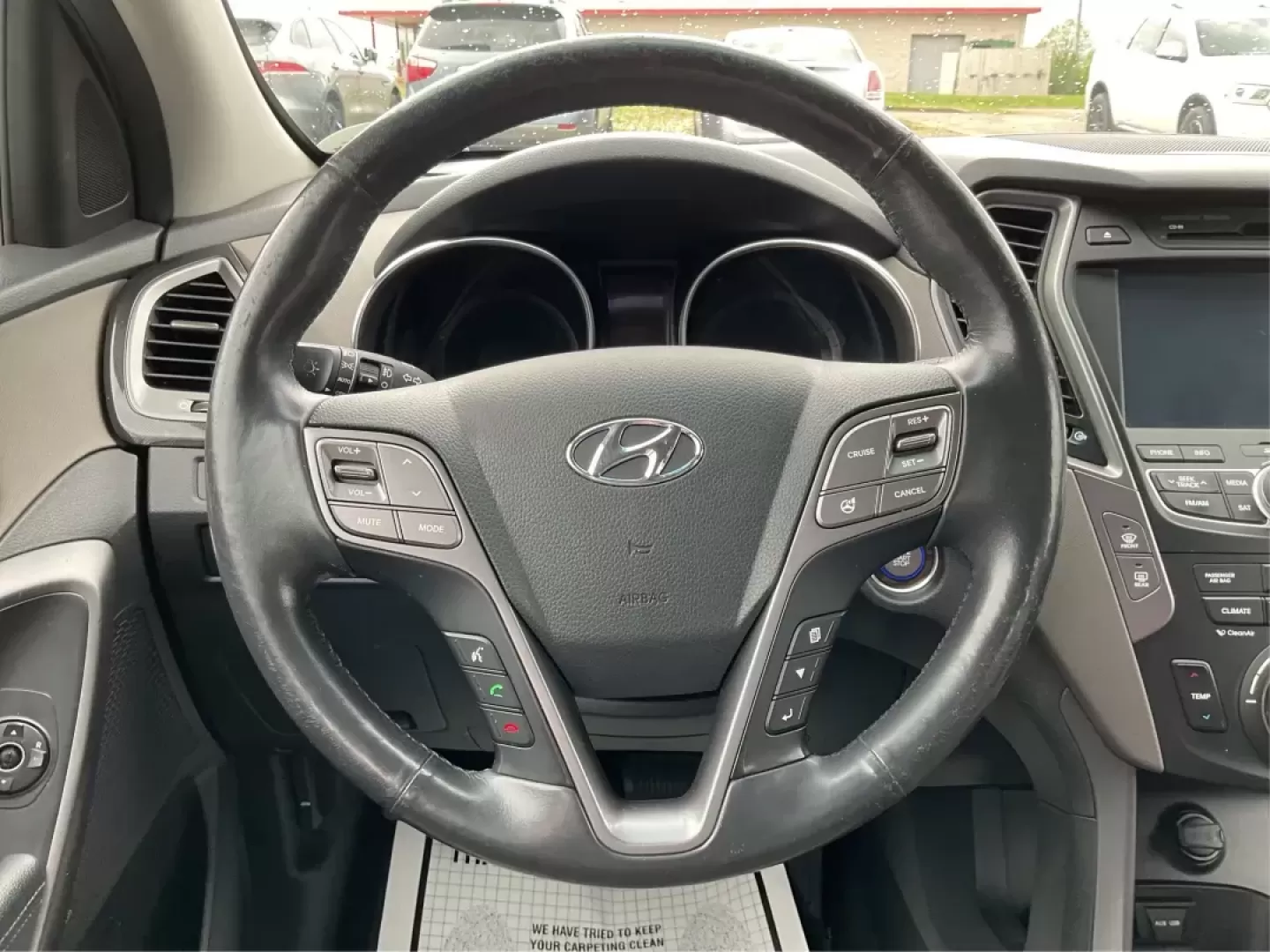 2013 Hyundai Santa Fe Sport (5XYZU3LB9DG) with an Theta II 2.4L I-4 gasoline direct injection engine, located at 4508 South Dixie Dr, Moraine, OH, 45439, (937) 908-9800, 39.689976, -84.218452 - Photo#14