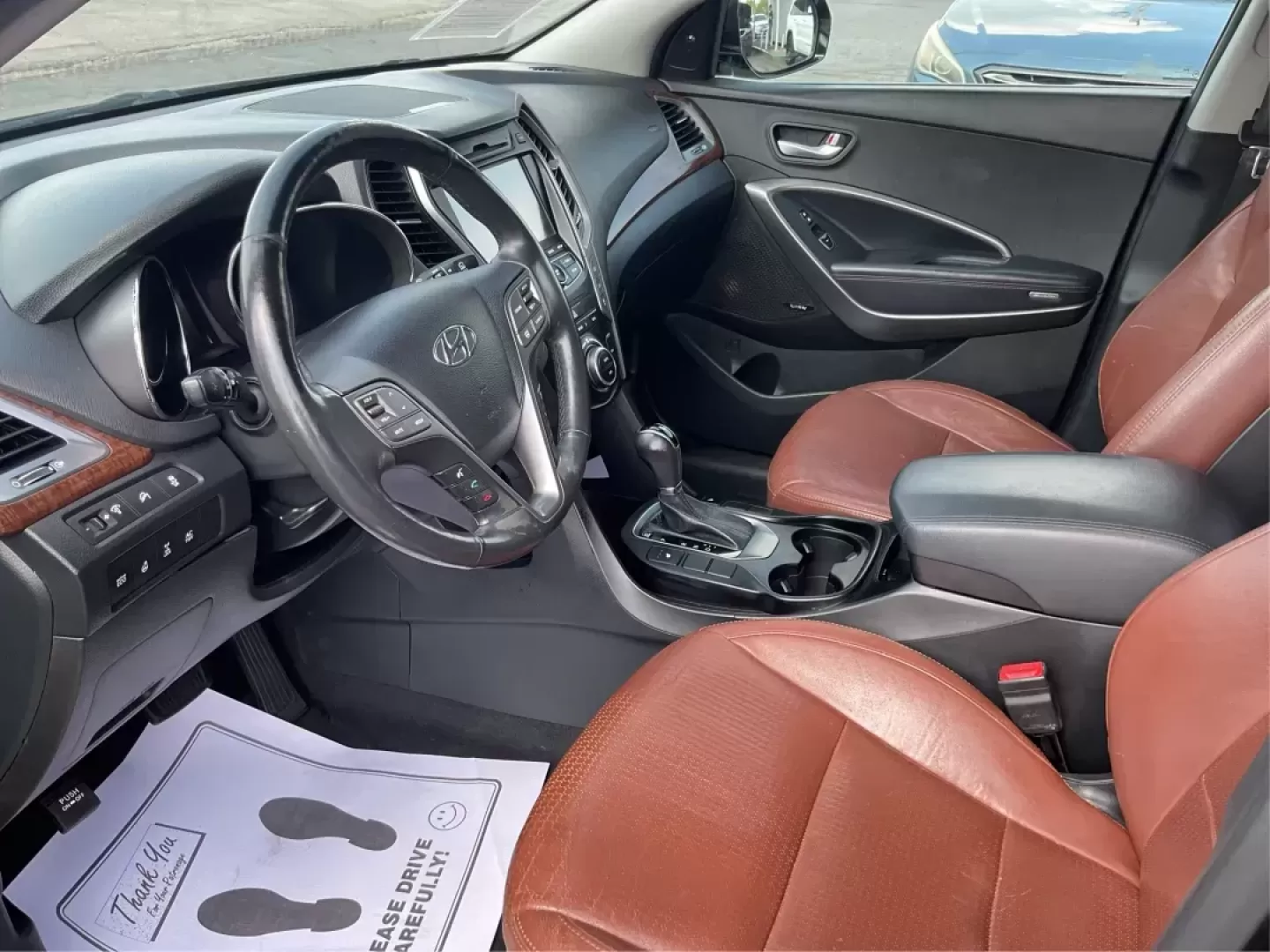 2013 Hyundai Santa Fe Limited (KM8SRDHF5DU) with an Lambda II 3.3L V-6 gasoline direct injection engine, located at 1099 N County Rd 25A , Troy, OH, 45373, (937) 908-9800, 40.057079, -84.212883 - Photo#8
