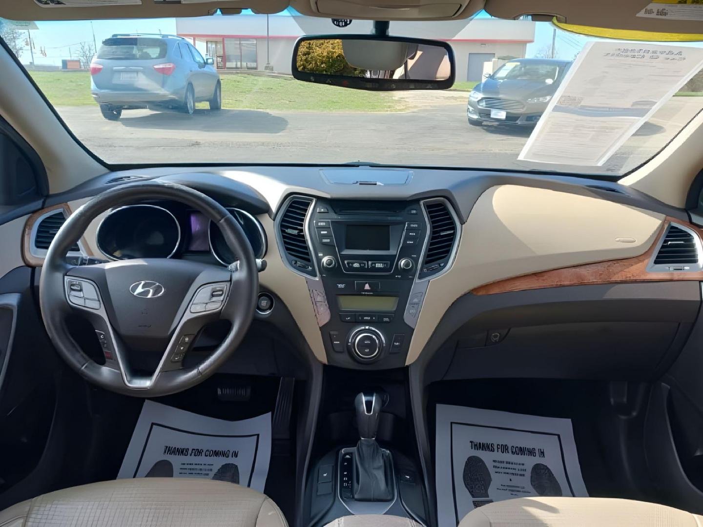 2013 Hyundai Santa Fe Sport 2.4 FWD (5XYZU3LB8DG) with an 2.4L L4 DOHC 16V engine, 6-Speed Automatic transmission, located at 1184 Kauffman Ave, Fairborn, OH, 45324, (937) 908-9800, 39.807072, -84.030914 - Photo#7