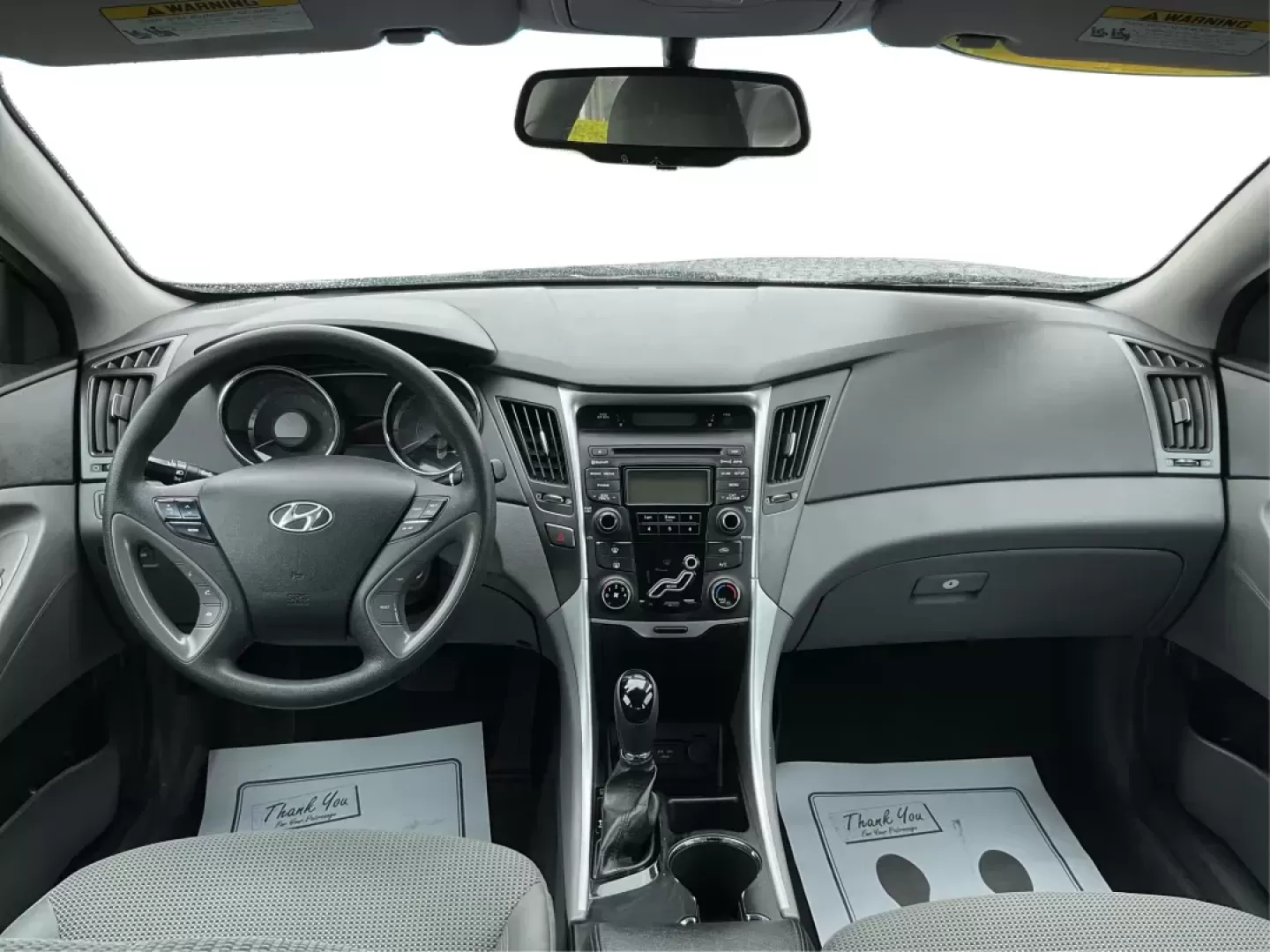 2013 Gray Hyundai Sonata GLS (5NPEB4AC5DH) with an 2.4L L4 DOHC 16V engine, 6-Speed Automatic transmission, located at 8750 N County Rd 25A, Piqua, OH, 45356, (937) 908-9800, 40.164391, -84.232513 - Photo#19