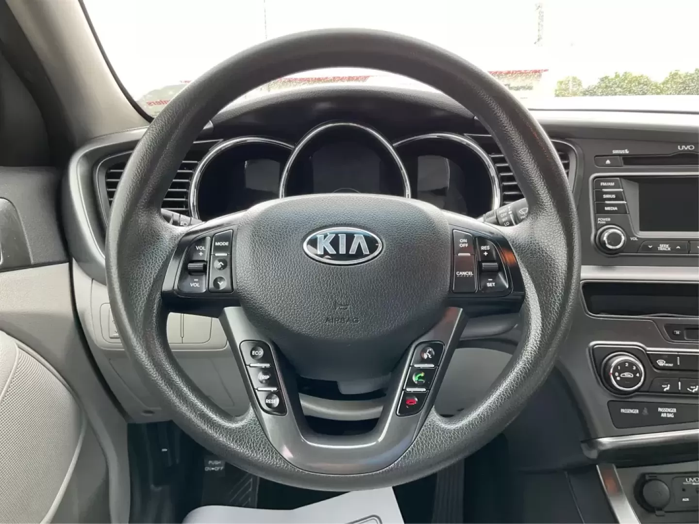2013 Kia Optima LX (5XXGM4A72DG) with an 2.4L I-4 gasoline direct injection engine, located at 401 Woodman Dr, Riverside, OH, 45431, (937) 908-9800, 39.760899, -84.123421 - Photo#14