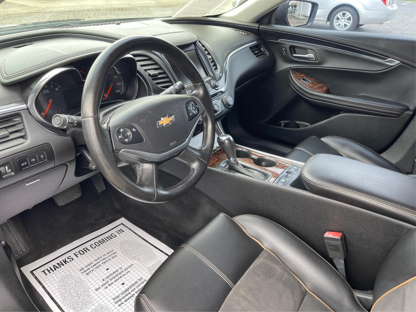 2014 Black Chevrolet Impala 2LT (2G1125S32E9) with an 3.6L V6 DOHC 24VV FFV engine, 6-Speed Automatic transmission, located at 1099 N County Rd 25A , Troy, OH, 45373, (937) 908-9800, 40.057079, -84.212883 - Photo#8