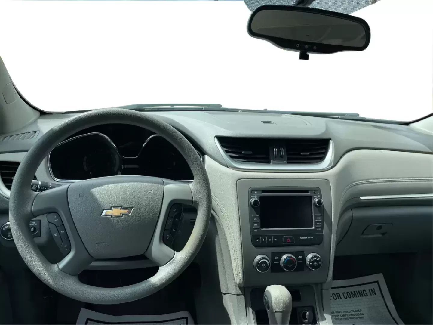 2014 Cyber Gray Metallic Chevrolet Traverse LS FWD w/PDC (1GNKRFED9EJ) with an 3.6L V6 DOHC 24V engine, 6-Speed Automatic transmission, located at 880 E. National Road, Vandalia, OH, 45377, (937) 908-9800, 39.891918, -84.183594 - Photo#21
