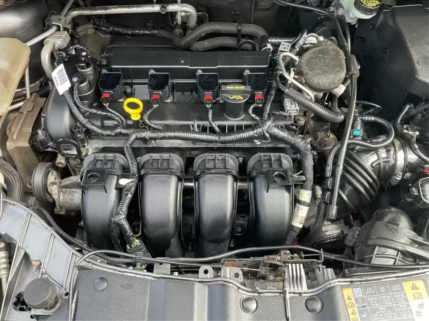 2014 Ford Focus SE (1FADP3F21EL) with an 2L I-4 gasoline direct injection engine, located at 1099 N County Rd 25A , Troy, OH, 45373, (937) 908-9800, 40.057079, -84.212883 - Photo#10