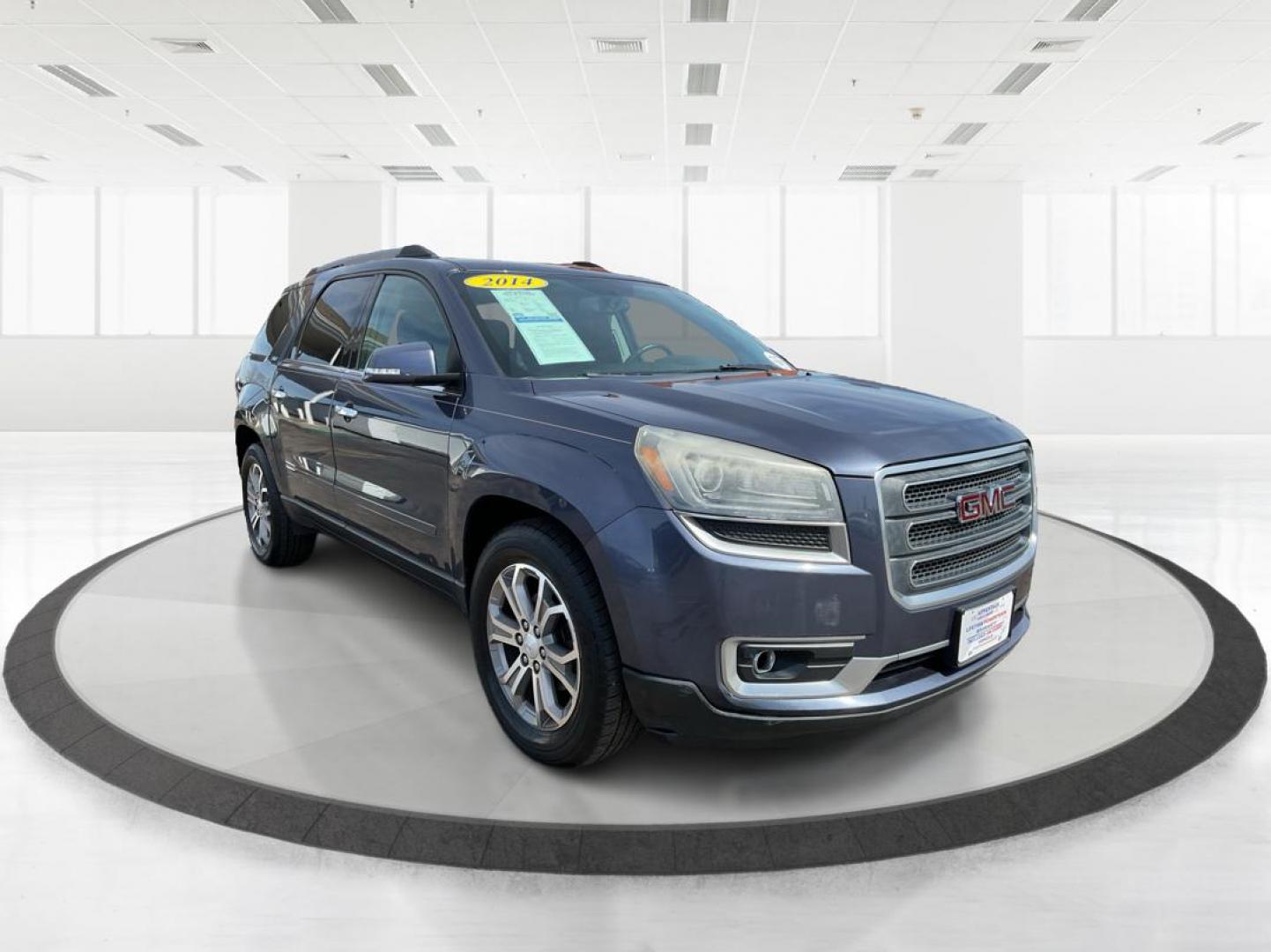 2014 GMC Acadia SLT-1 (1GKKVRKD7EJ) with an 3.6L V-6 gasoline direct injection engine, located at 880 E. National Road, Vandalia, OH, 45377, (937) 908-9800, 39.891918, -84.183594 - Photo#0