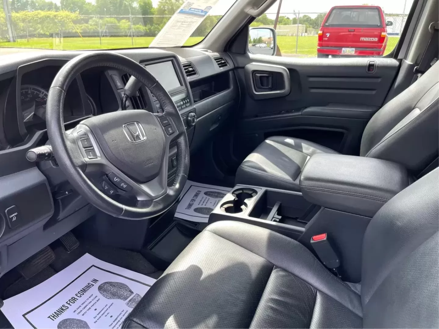 2014 Honda Ridgeline RTL-S (5FPYK1F67EB) with an 3.5L V6 SOHC 24V engine, 5-Speed Automatic transmission, located at 1230 East Main St, Xenia, OH, 45385, (937) 908-9800, 39.688026, -83.910172 - Photo#8