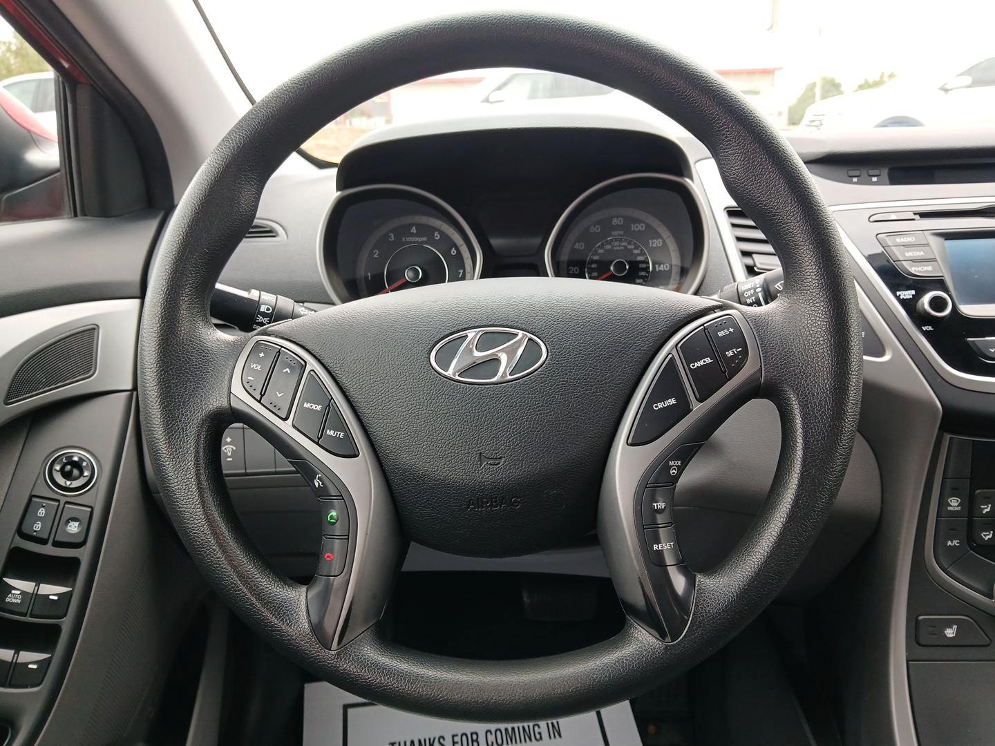 2014 Red Hyundai Elantra SE (KMHDH4AE2EU) with an Other engine, located at 4508 South Dixie Dr, Moraine, OH, 45439, (937) 908-9800, 39.689976, -84.218452 - Photo#15
