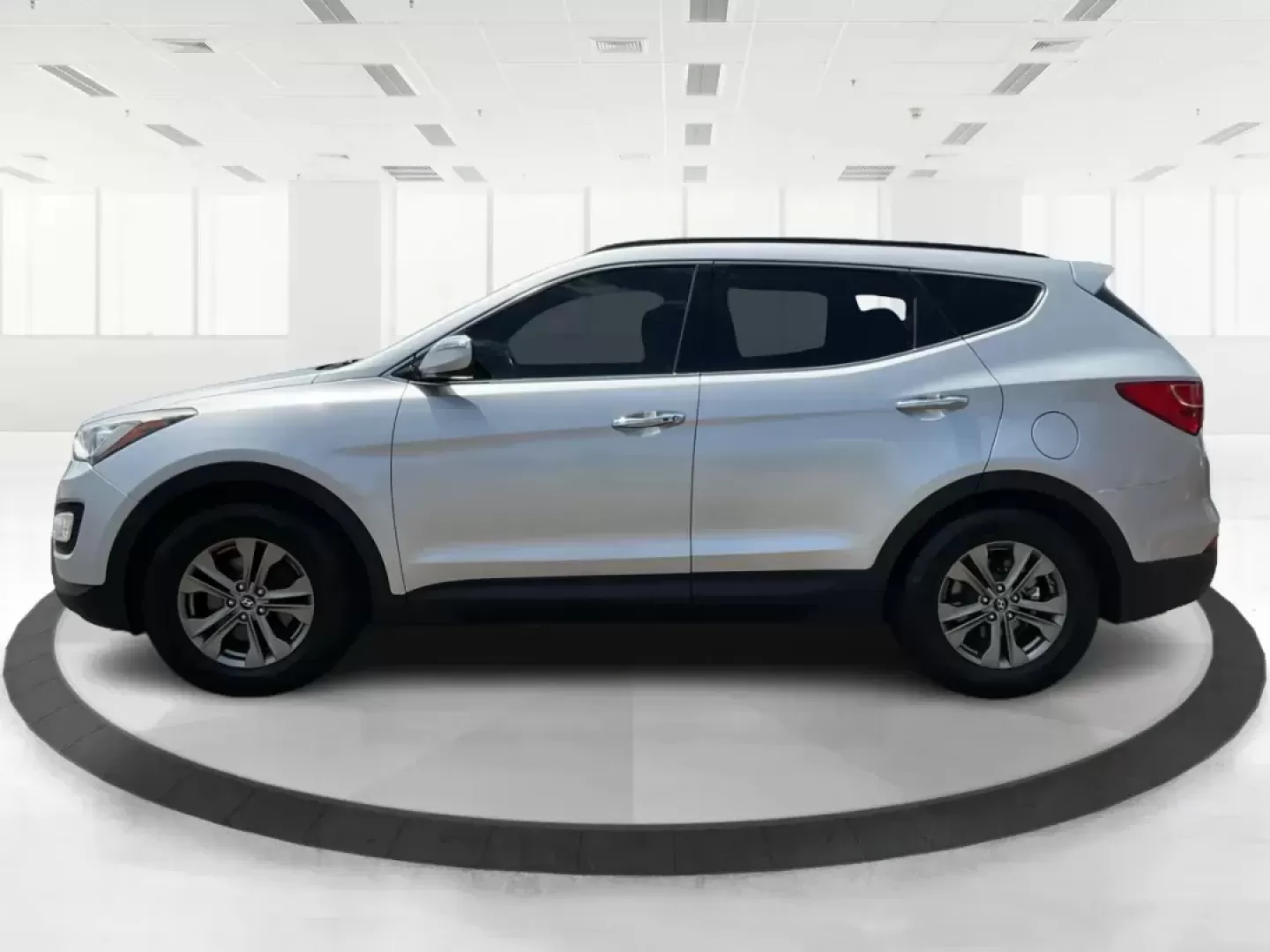 2014 Moonstone Silver Hyundai Santa Fe Sport 2.4 AWD (5XYZUDLB6EG) with an 2.4L L4 DOHC 16V engine, 6-Speed Automatic transmission, located at 8750 N County Rd 25A, Piqua, OH, 45356, (937) 908-9800, 40.164391, -84.232513 - Photo#5