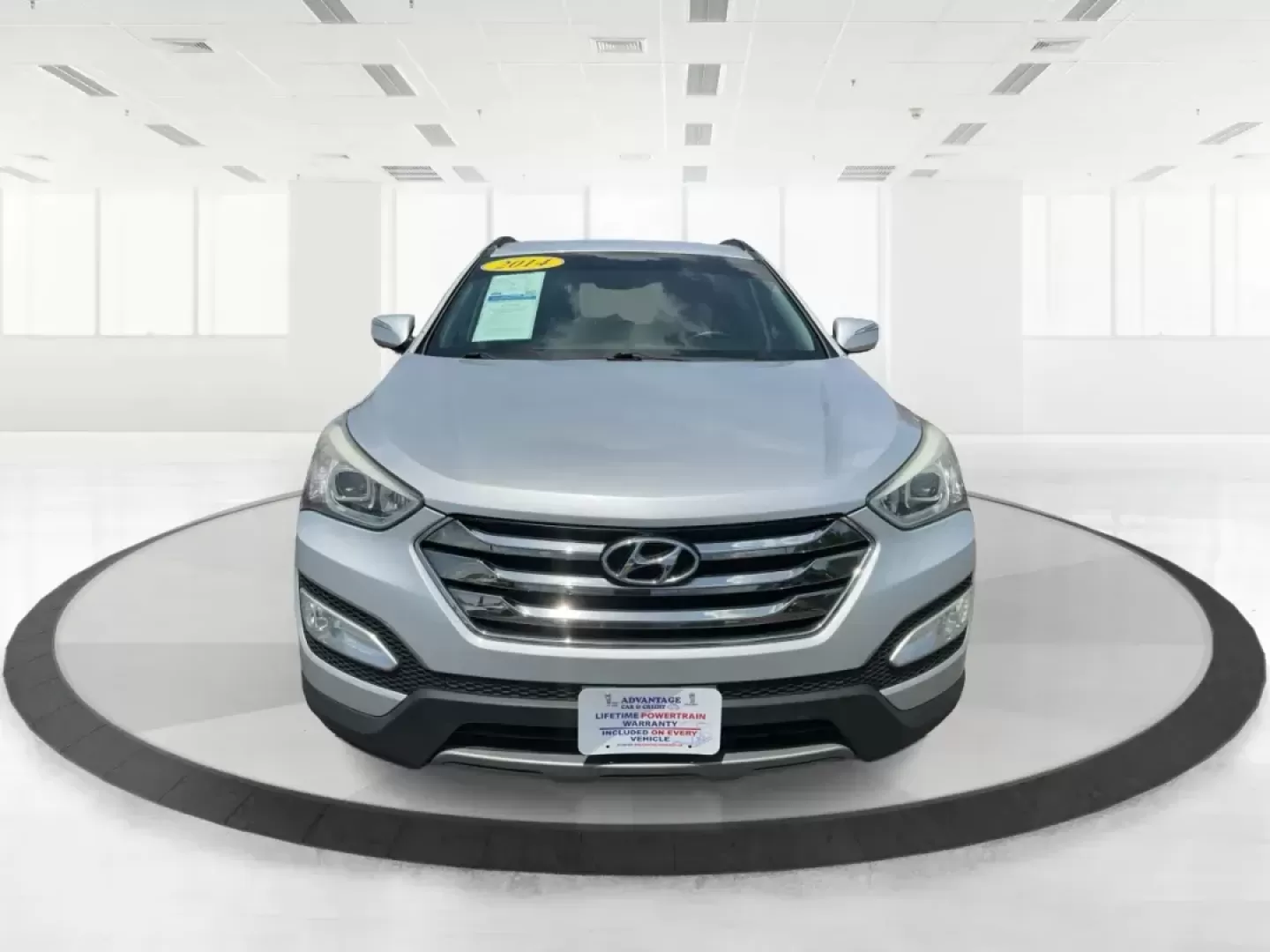 2014 Moonstone Silver Hyundai Santa Fe Sport 2.4 AWD (5XYZUDLB6EG) with an 2.4L L4 DOHC 16V engine, 6-Speed Automatic transmission, located at 8750 N County Rd 25A, Piqua, OH, 45356, (937) 908-9800, 40.164391, -84.232513 - Photo#6