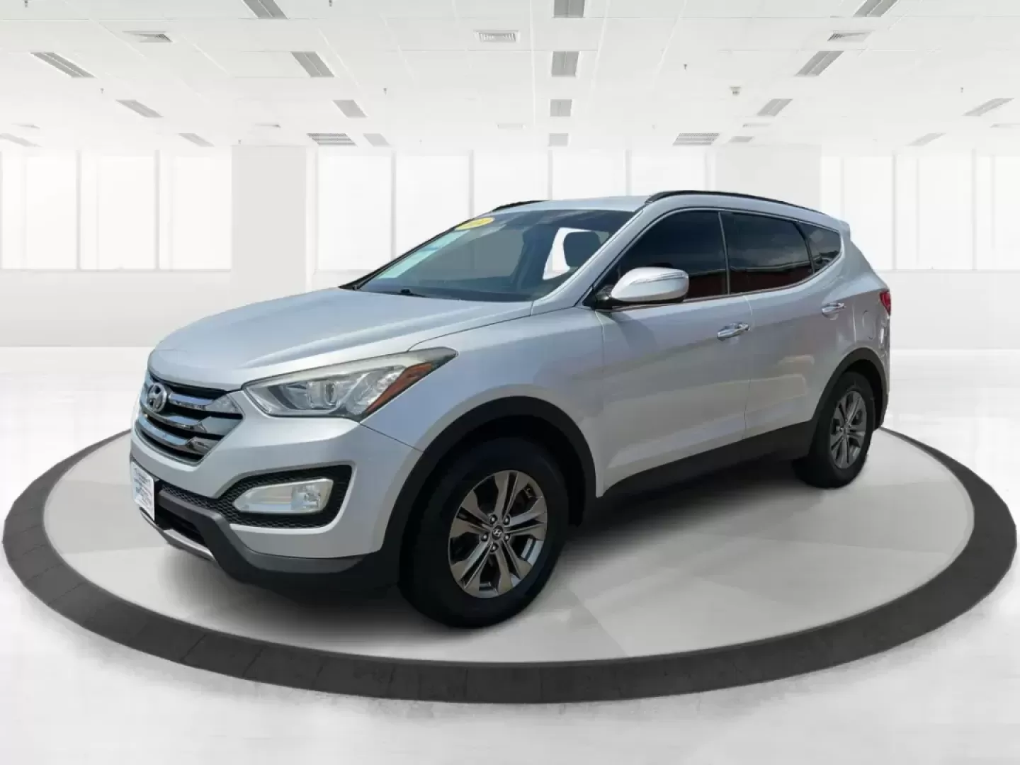 2014 Moonstone Silver Hyundai Santa Fe Sport 2.4 AWD (5XYZUDLB6EG) with an 2.4L L4 DOHC 16V engine, 6-Speed Automatic transmission, located at 8750 N County Rd 25A, Piqua, OH, 45356, (937) 908-9800, 40.164391, -84.232513 - Photo#7