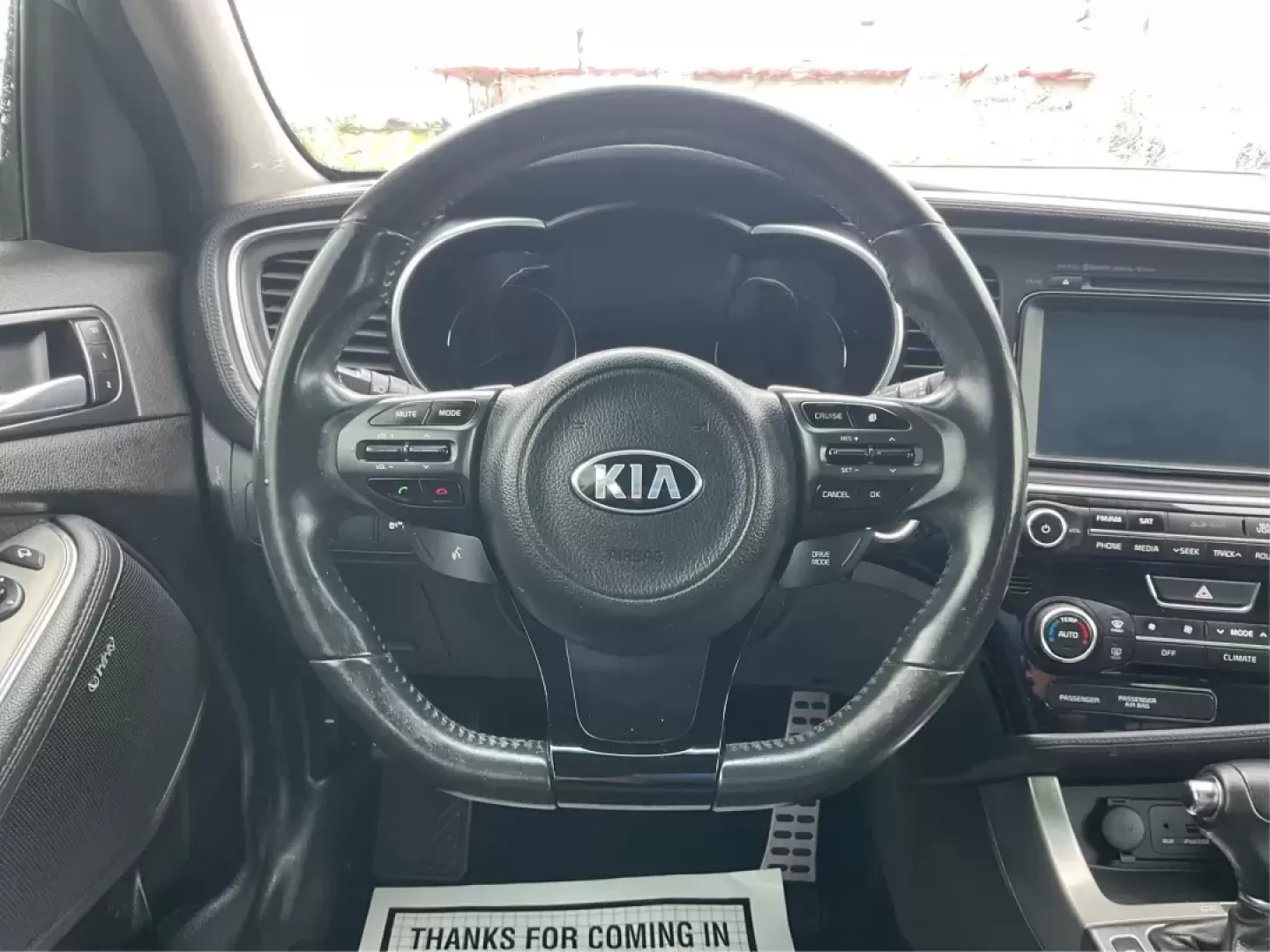 2014 Kia Optima SX Turbo (5XXGR4A63EG) with an Theta II 2L I-4 gasoline direct injection engine, located at 1951 S Dayton Lakeview Rd., New Carlisle, OH, 45344, (937) 908-9800, 39.890999, -84.050255 - Photo#15