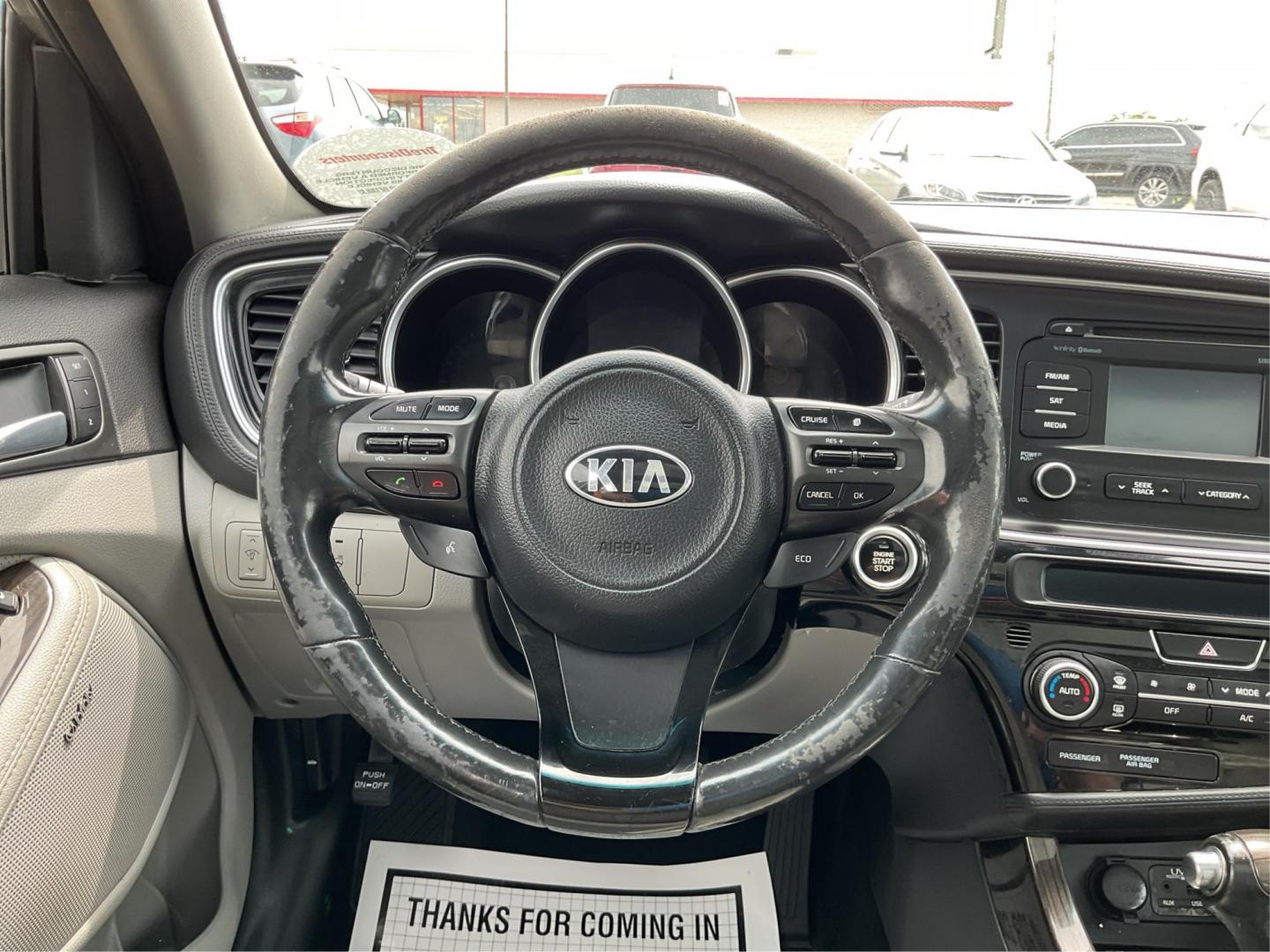 2014 Kia Optima EX (5XXGN4A76EG) with an Theta II 2.4L I-4 gasoline direct injection engine, located at 1184 Kauffman Ave, Fairborn, OH, 45324, (937) 908-9800, 39.807072, -84.030914 - Photo#14