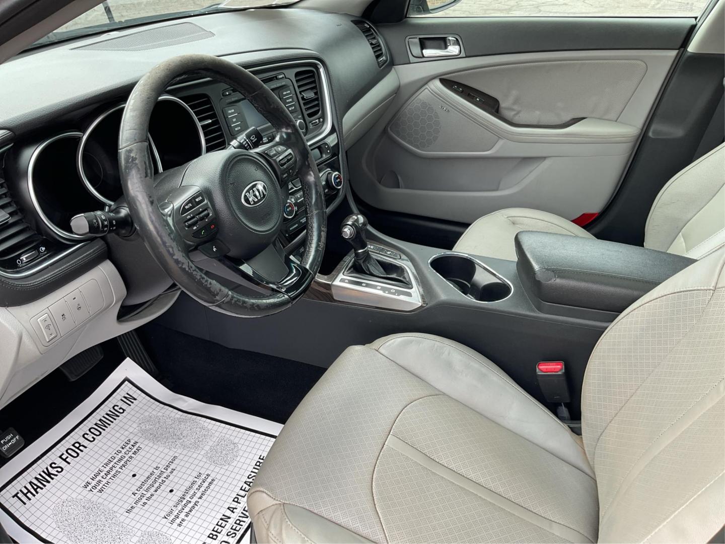 2014 Kia Optima EX (5XXGN4A76EG) with an Theta II 2.4L I-4 gasoline direct injection engine, located at 1184 Kauffman Ave, Fairborn, OH, 45324, (937) 908-9800, 39.807072, -84.030914 - Photo#8