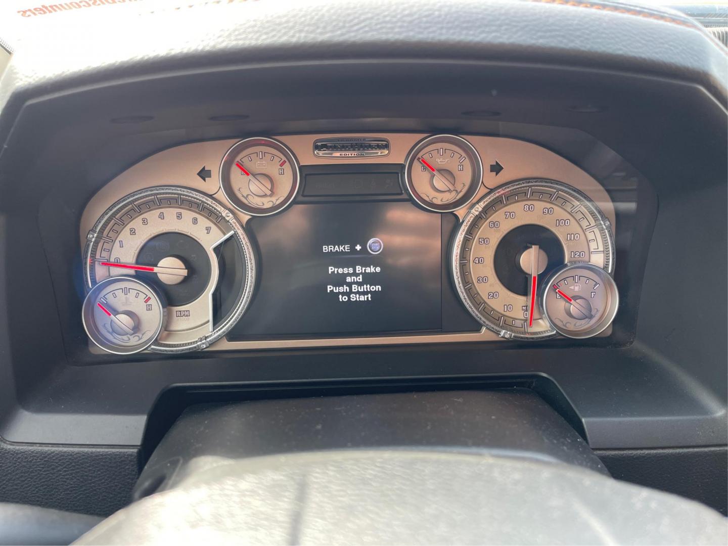 2014 Ram 1500 Longhorn (1C6RR7WT2ES) with an HEMI engine, located at 4508 South Dixie Dr, Moraine, OH, 45439, (937) 908-9800, 39.689976, -84.218452 - Photo#13
