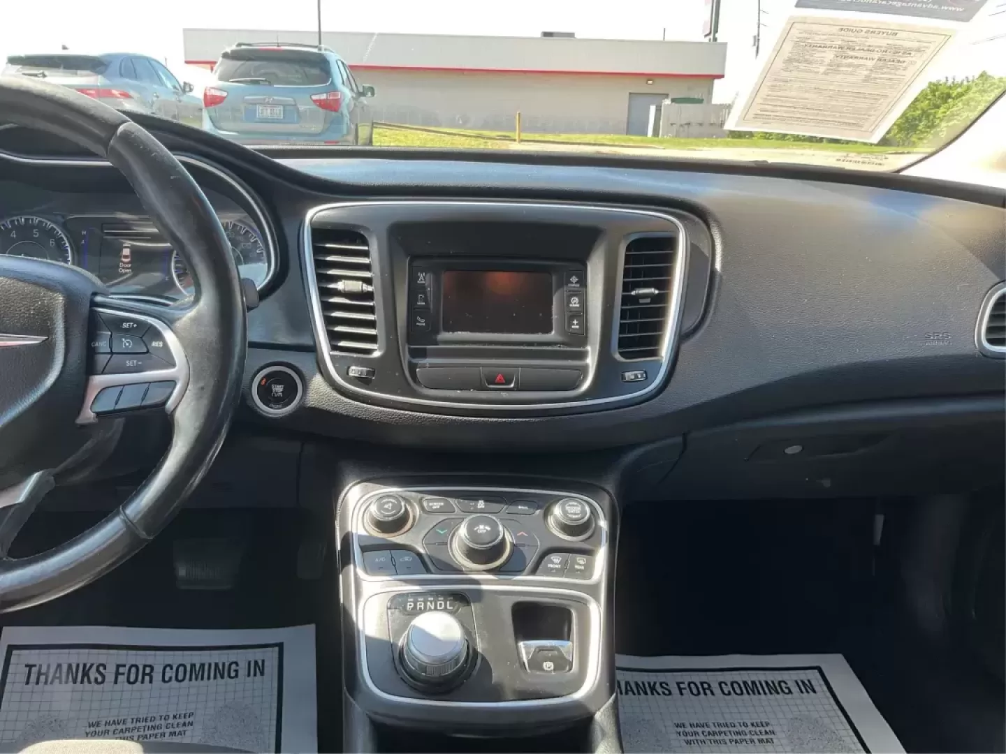 2015 Chrysler 200 Limited (1C3CCCAB5FN) with an 2.4L L4 DOHC 16V engine, 9-Speed Automatic transmission, located at 8750 N County Rd 25A, Piqua, OH, 45356, (937) 908-9800, 40.164391, -84.232513 - Photo#12