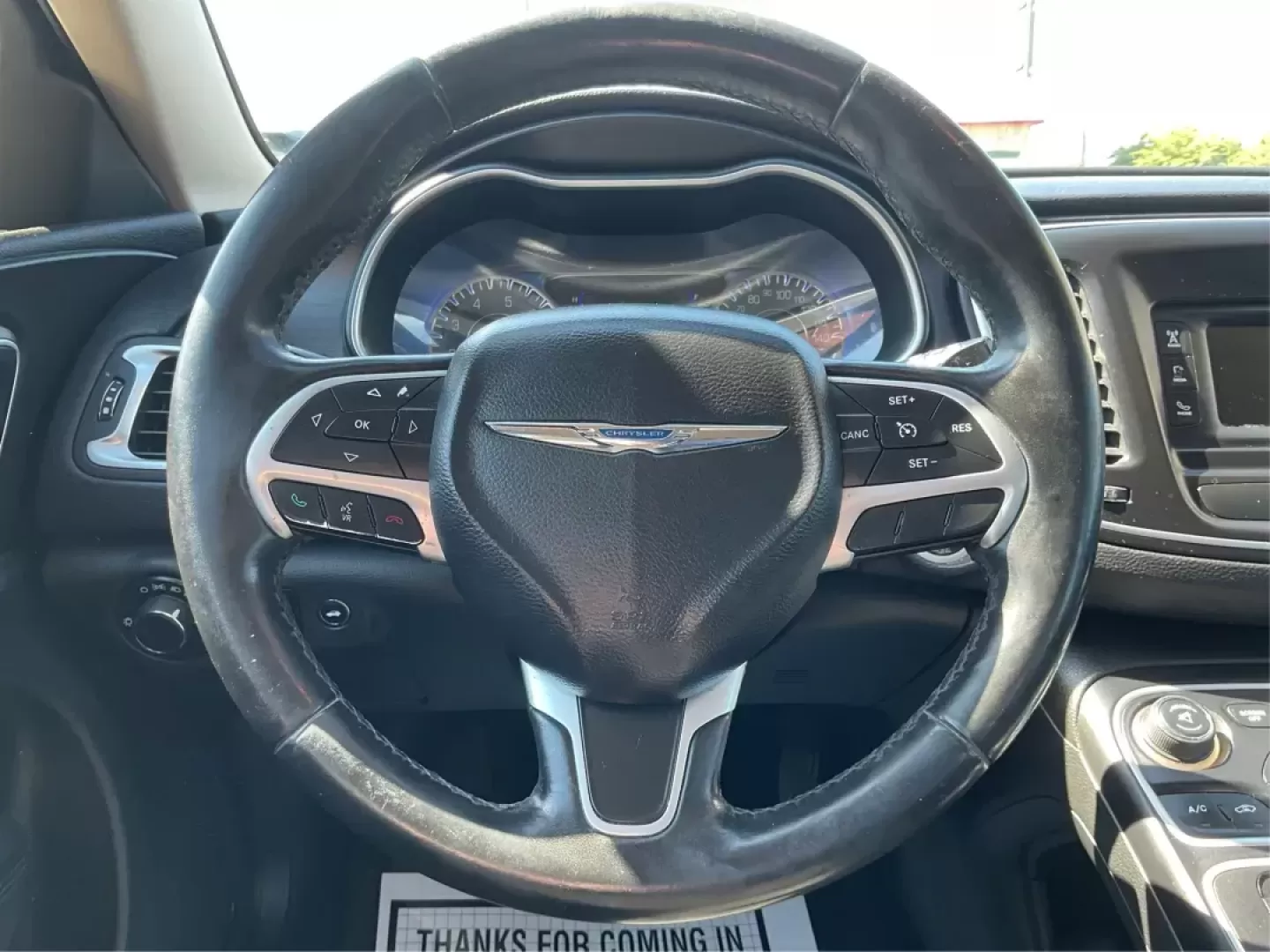 2015 Chrysler 200 Limited (1C3CCCAB5FN) with an 2.4L L4 DOHC 16V engine, 9-Speed Automatic transmission, located at 8750 N County Rd 25A, Piqua, OH, 45356, (937) 908-9800, 40.164391, -84.232513 - Photo#15
