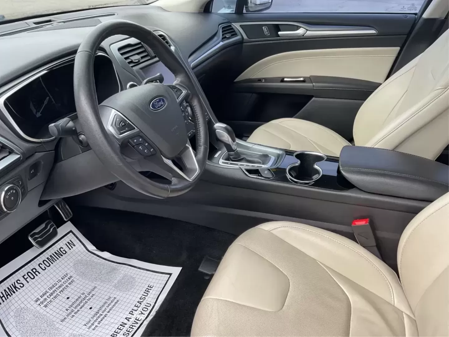 2015 Ford Fusion Titanium (3FA6P0K96FR) with an EcoBoost 2L I-4 gasoline direct injection engine, located at 401 Woodman Dr, Riverside, OH, 45431, (937) 908-9800, 39.760899, -84.123421 - Photo#9