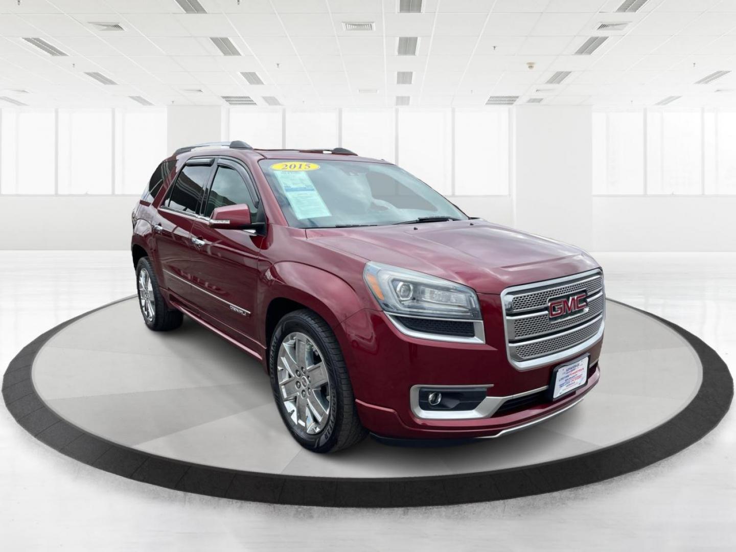 2015 GMC Acadia Denali (1GKKVTKD9FJ) with an 3.6L V-6 gasoline direct injection engine, located at 8750 N County Rd 25A, Piqua, OH, 45356, (937) 908-9800, 40.164391, -84.232513 - Photo#0