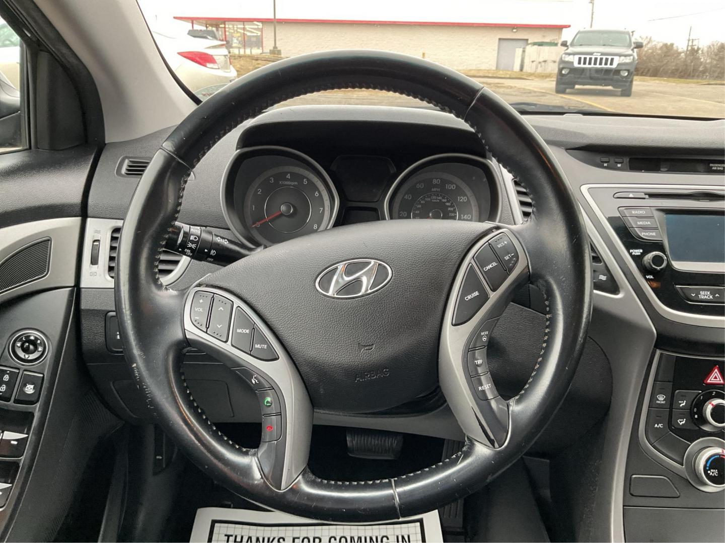 2015 Hyundai Elantra SE 6AT (KMHDH4AE0FU) with an 1.8L L4 DOHC 16V engine, 6-Speed Automatic transmission, located at 880 E. National Road, Vandalia, OH, 45377, (937) 908-9800, 39.891918, -84.183594 - Photo#15