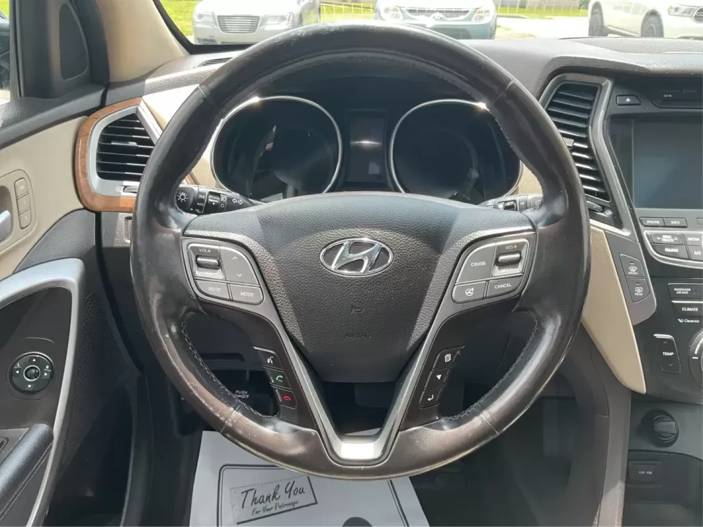 2015 Hyundai Santa Fe Sport 2.4L (5XYZUDLB2FG) with an Theta II 2.4L I-4 gasoline direct injection engine, located at 8750 N County Rd 25A, Piqua, OH, 45356, (937) 908-9800, 40.164391, -84.232513 - Photo#15