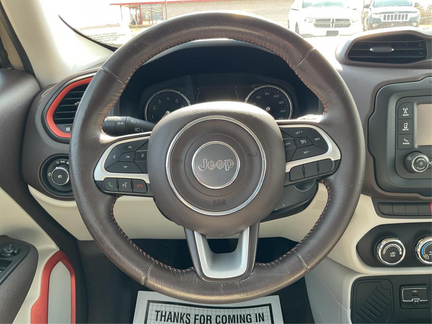 2015 Jeep Renegade Latitude (ZACCJABT0FP) with an Other engine, located at 880 E. National Road, Vandalia, OH, 45377, (937) 908-9800, 39.891918, -84.183594 - Photo#14