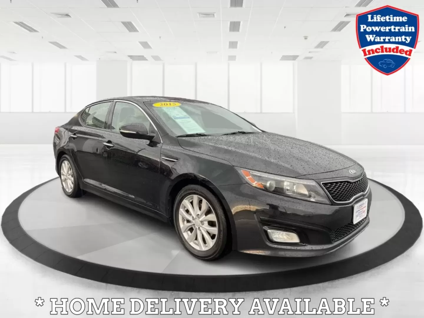 2015 Kia Optima EX (5XXGN4A76FG) with an Theta II 2.4L I-4 gasoline direct injection engine, located at 1099 N County Rd 25A , Troy, OH, 45373, (937) 908-9800, 40.057079, -84.212883 - Photo#0