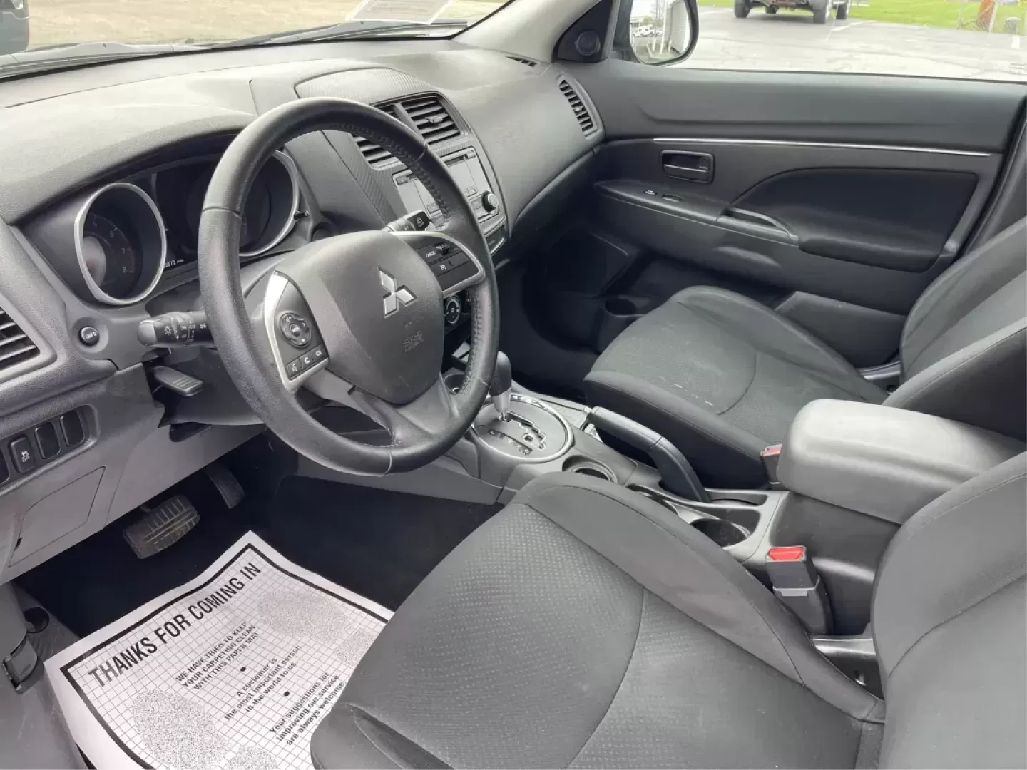 2015 Mitsubishi Outlander Sport ES (4A4AP3AUXFE) with an 2L I-4 DOHC engine, located at 4508 South Dixie Dr, Moraine, OH, 45439, (937) 908-9800, 39.689976, -84.218452 - Photo#8