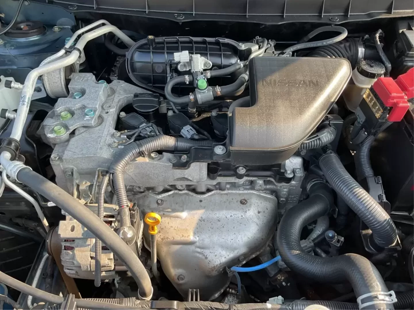 2015 Nissan Rogue S (JN8AS5MV3FW) with an 2.5L I-4 DOHC engine, located at 1099 N County Rd 25A , Troy, OH, 45373, (937) 908-9800, 40.057079, -84.212883 - Photo#11