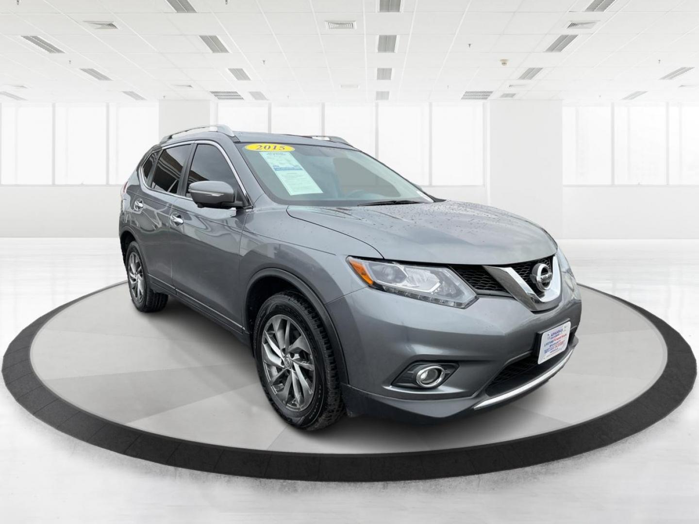 2015 Nissan Rogue SL (5N1AT2MV4FC) with an 2.5L I-4 DOHC engine, located at 880 E. National Road, Vandalia, OH, 45377, (937) 908-9800, 39.891918, -84.183594 - Photo#0