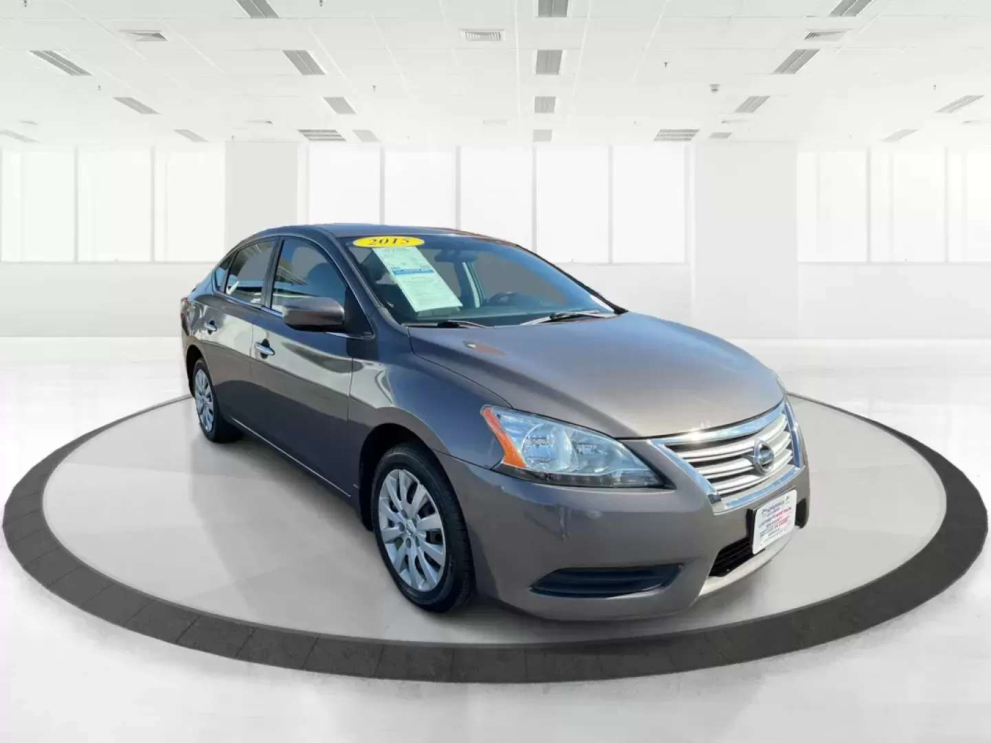 2015 Nissan Sentra SV (3N1AB7AP2FY) with an 1.8L I-4 DOHC engine, located at 880 E. National Road, Vandalia, OH, 45377, (937) 908-9800, 39.891918, -84.183594 - Photo#0
