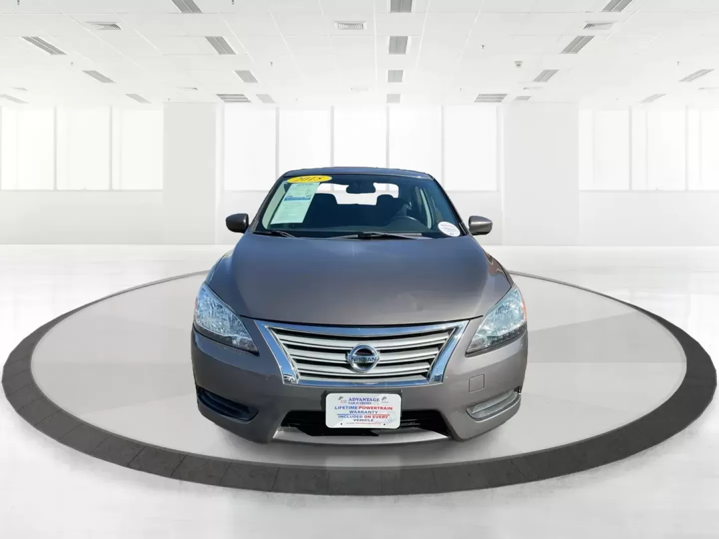 2015 Nissan Sentra SV (3N1AB7AP2FY) with an 1.8L I-4 DOHC engine, located at 880 E. National Road, Vandalia, OH, 45377, (937) 908-9800, 39.891918, -84.183594 - Photo#6
