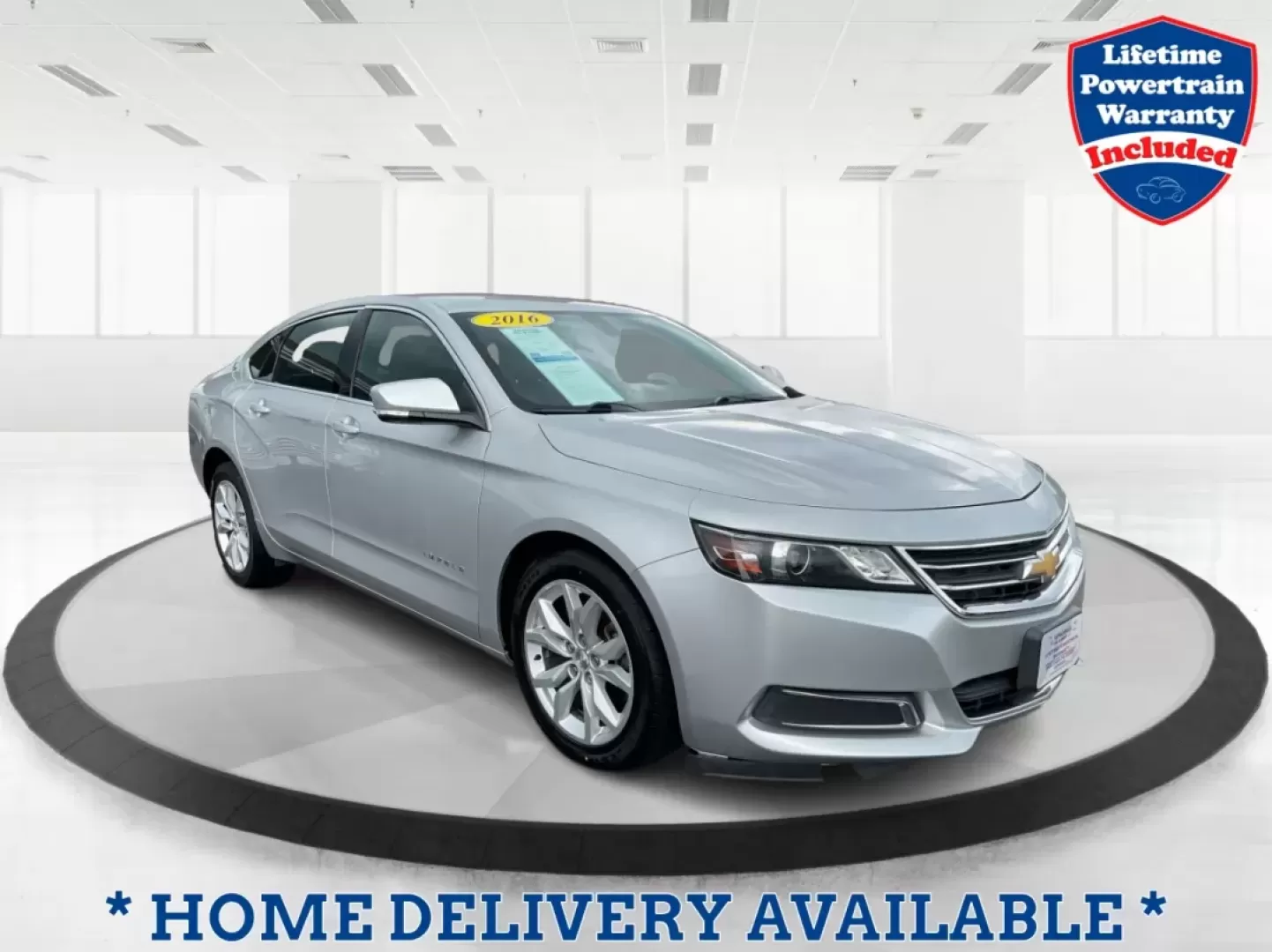 2016 Chevrolet Impala 1LT (2G1105SA4G9) with an Ecotec 2.5L I-4 gasoline direct injection engine, located at 4508 South Dixie Dr, Moraine, OH, 45439, (937) 908-9800, 39.689976, -84.218452 - Photo#0