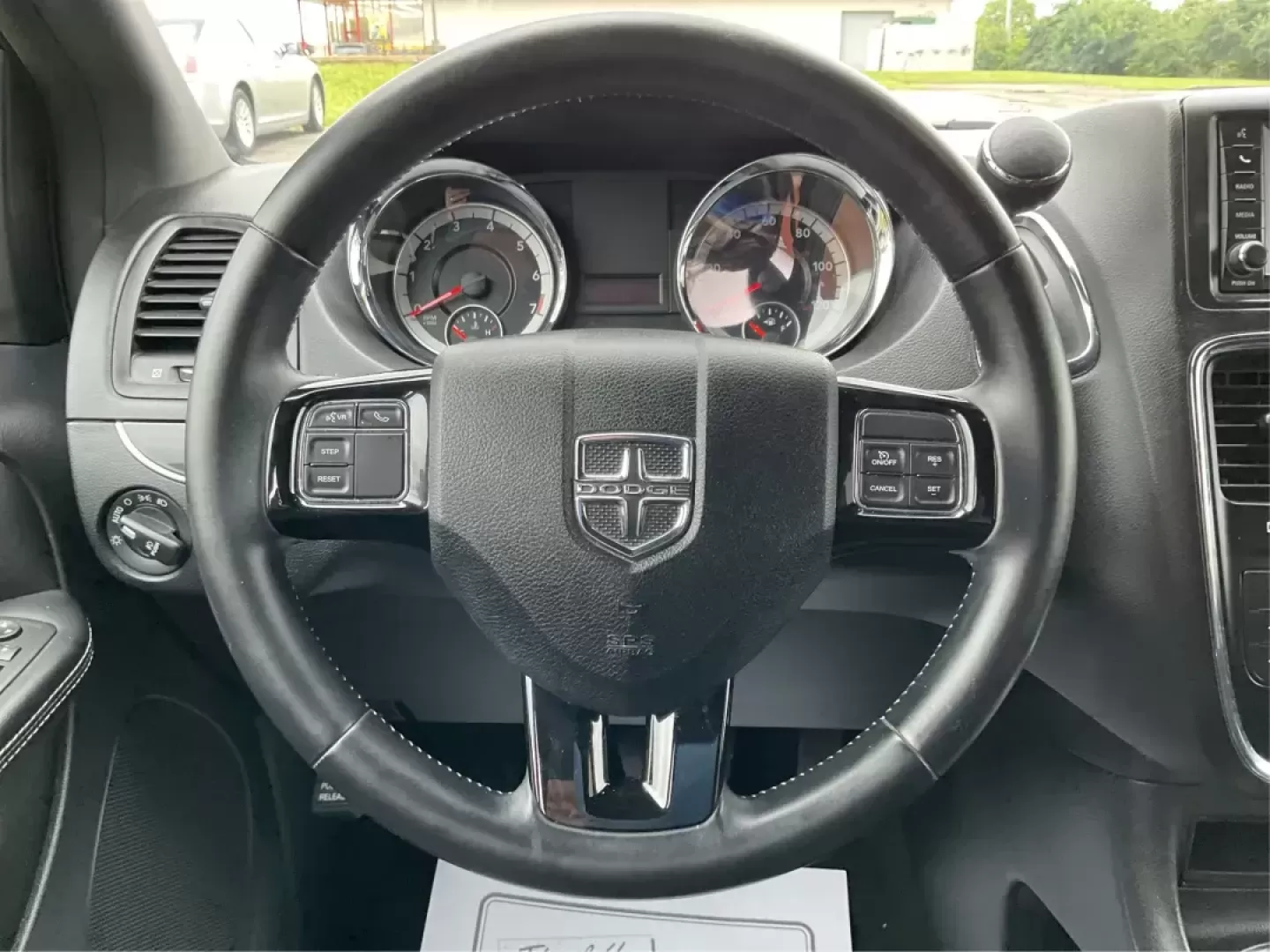 2016 Dodge Grand Caravan SXT (2C4RDGCG6GR) with an Pentastar 3.6L V-6 DOHC engine, located at 880 E. National Road, Vandalia, OH, 45377, (937) 908-9800, 39.891918, -84.183594 - Photo#15