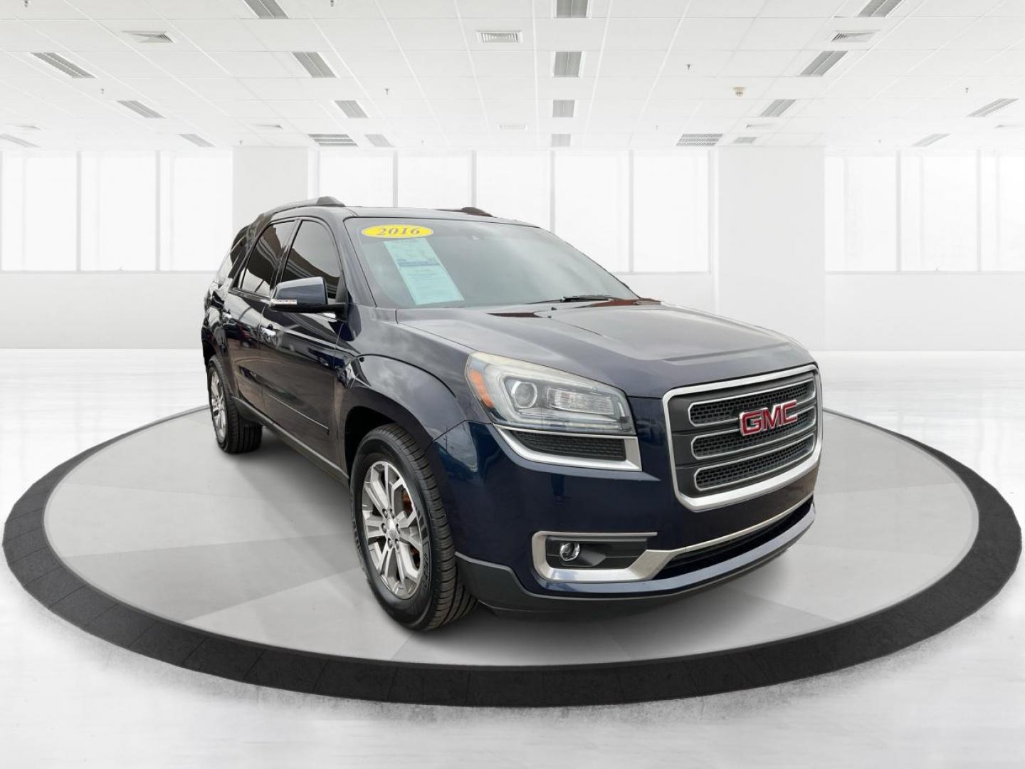 2016 GMC Acadia SLT (1GKKVRKD0GJ) with an 3.6L V-6 gasoline direct injection engine, located at 8750 N County Rd 25A, Piqua, OH, 45356, (937) 908-9800, 40.164391, -84.232513 - Photo#0