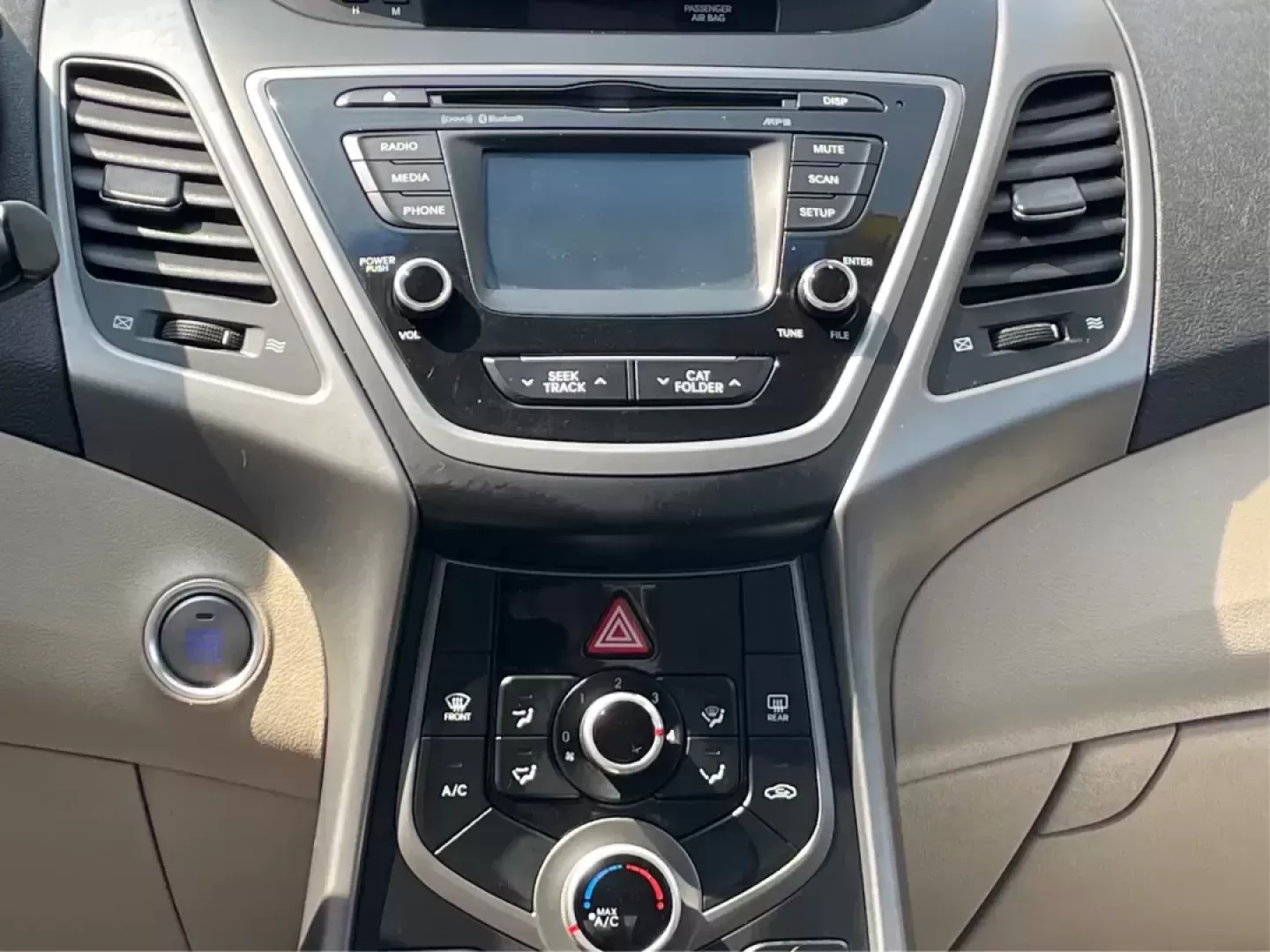 2016 Hyundai Elantra Value Edition (5NPDH4AE8GH) with an Nu 1.8L I-4 DOHC engine, located at 1099 N County Rd 25A , Troy, OH, 45373, (937) 908-9800, 40.057079, -84.212883 - Photo#12
