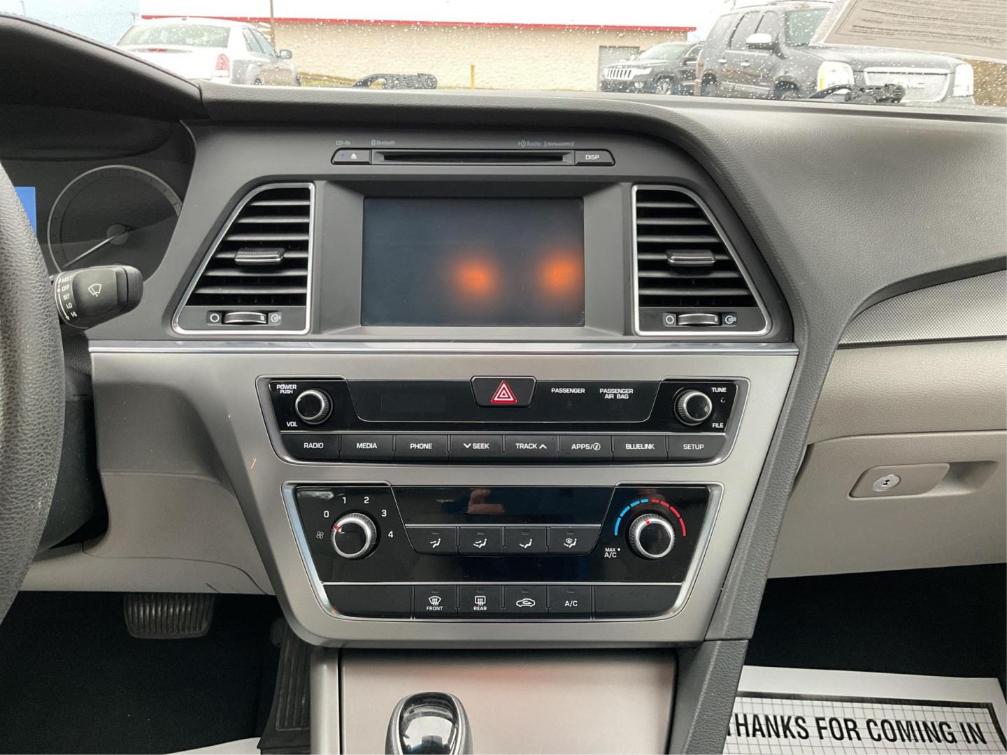 2016 Hyundai Sonata Sport (5NPE34AF1GH) with an 2.4L I-4 gasoline direct injection engine, located at 4508 South Dixie Dr, Moraine, OH, 45439, (937) 908-9800, 39.689976, -84.218452 - Photo#12