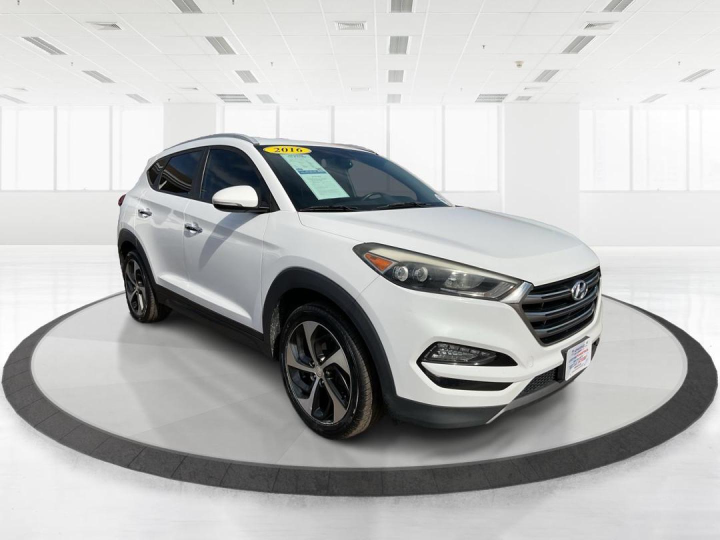 2016 Hyundai Tucson Limited (KM8J3CA20GU) with an 1.6L I-4 gasoline direct injection engine, located at 1099 N County Rd 25A , Troy, OH, 45373, (937) 908-9800, 40.057079, -84.212883 - Photo#0