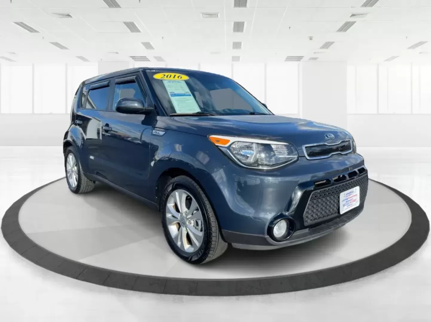 2016 Kia Soul + (KNDJP3A58G7) with an 2.0L L4 DOHC 16V engine, 6-Speed Automatic transmission, located at 880 E. National Road, Vandalia, OH, 45377, (937) 908-9800, 39.891918, -84.183594 - Photo#0