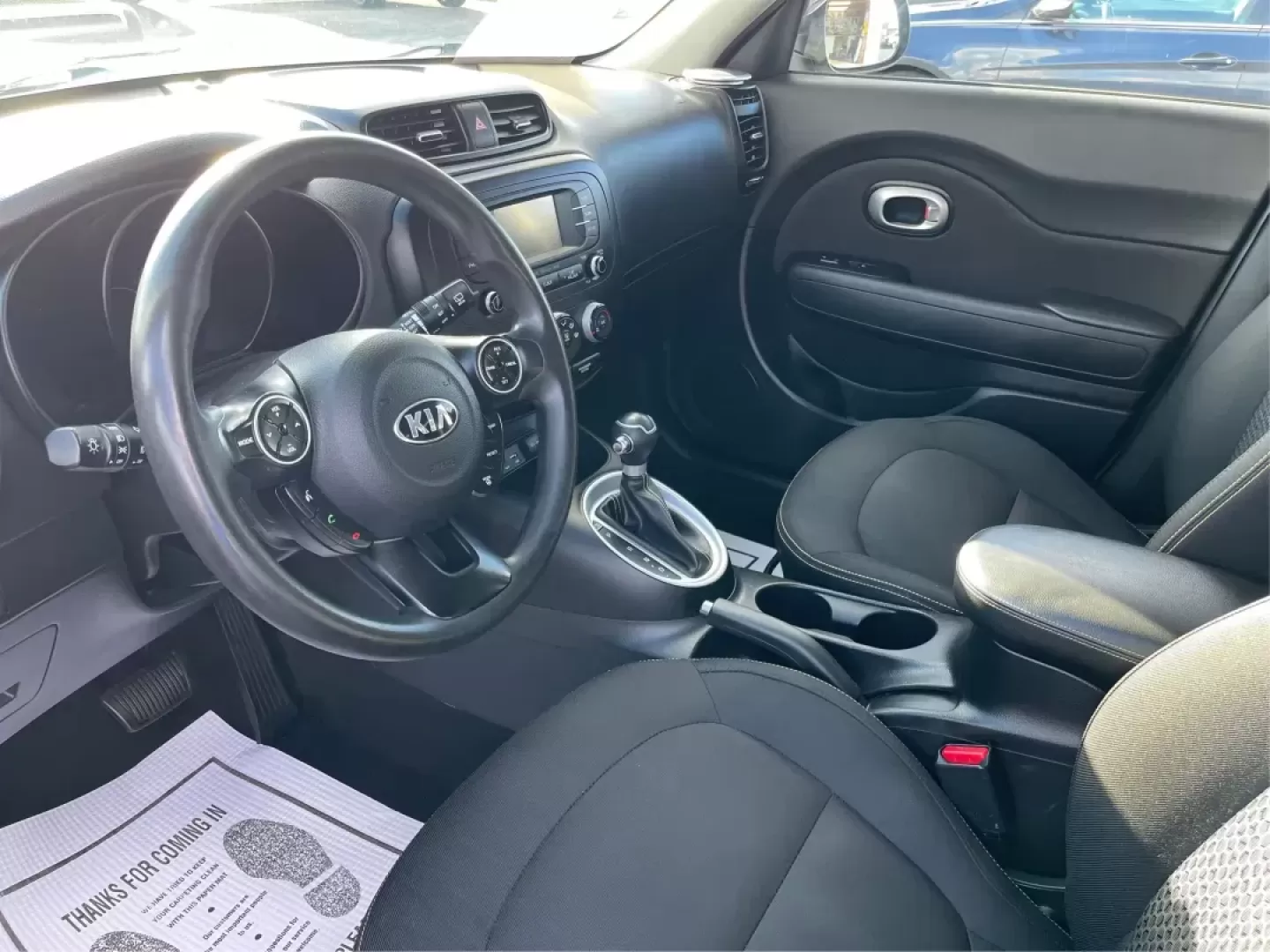 2016 Kia Soul + (KNDJP3A58G7) with an 2.0L L4 DOHC 16V engine, 6-Speed Automatic transmission, located at 880 E. National Road, Vandalia, OH, 45377, (937) 908-9800, 39.891918, -84.183594 - Photo#8