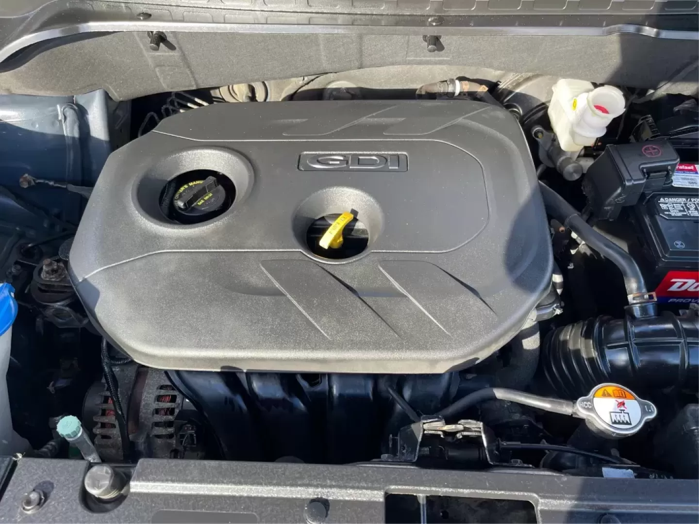 2016 Kia Soul + (KNDJP3A58G7) with an 2.0L L4 DOHC 16V engine, 6-Speed Automatic transmission, located at 880 E. National Road, Vandalia, OH, 45377, (937) 908-9800, 39.891918, -84.183594 - Photo#10
